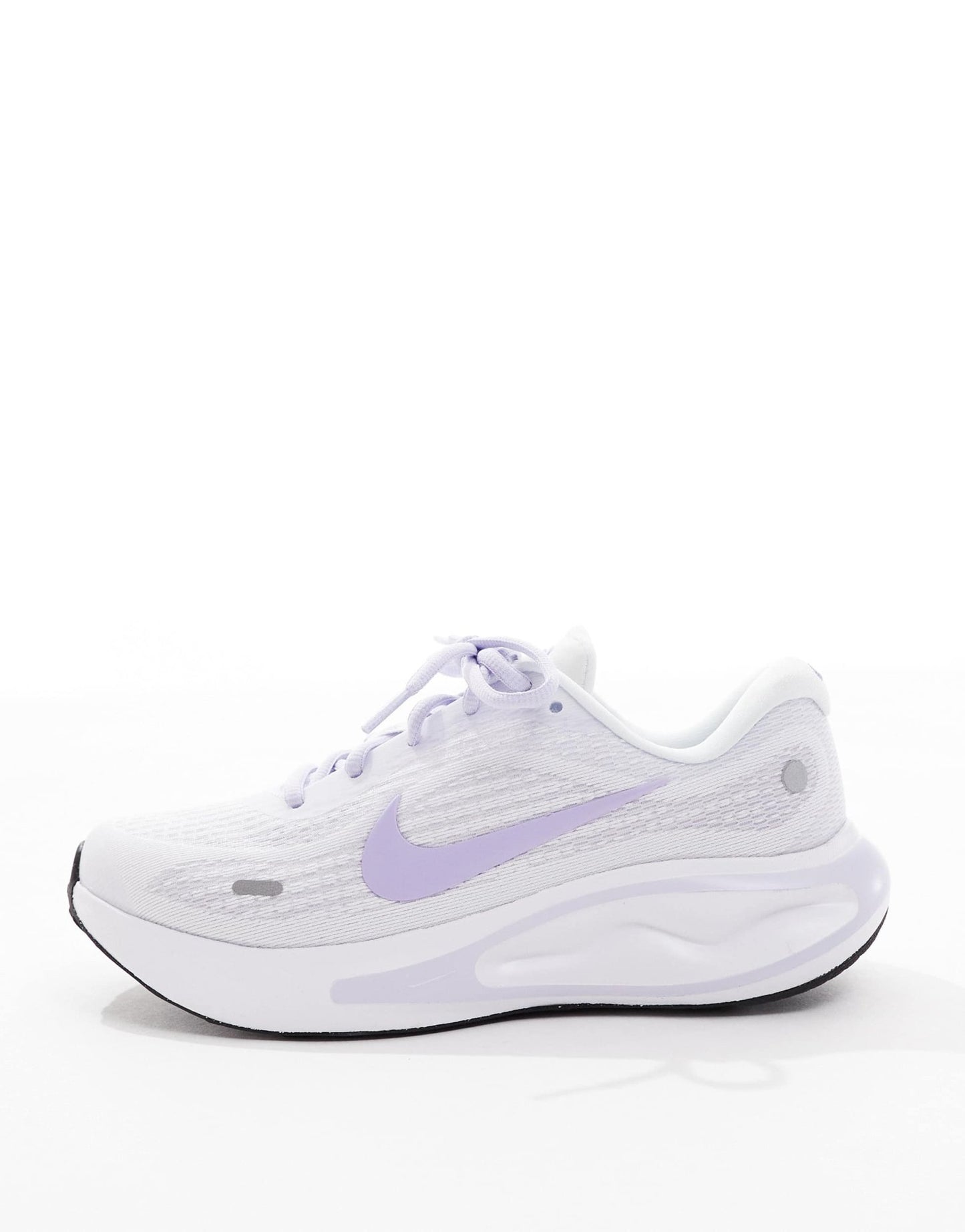 Nike Running Journey Run trainers in white and lilac - ASOS Sample Sale
