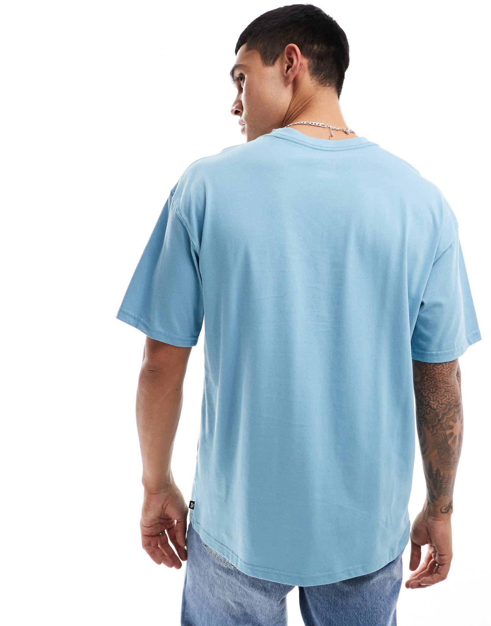 Nike SB central logo t-shirt in light blue - ASOS Sample Sale