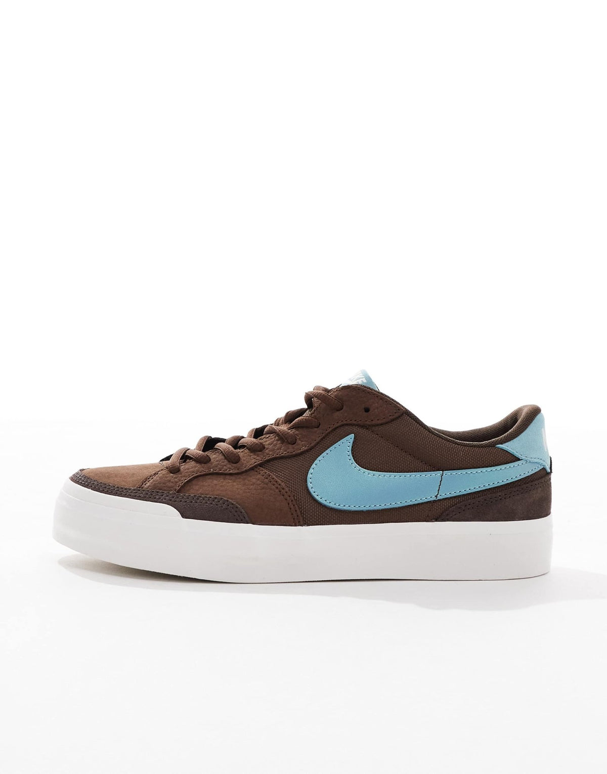 Nike SB Zoom Pogo Plus trainers in brown and blue - ASOS Sample Sale