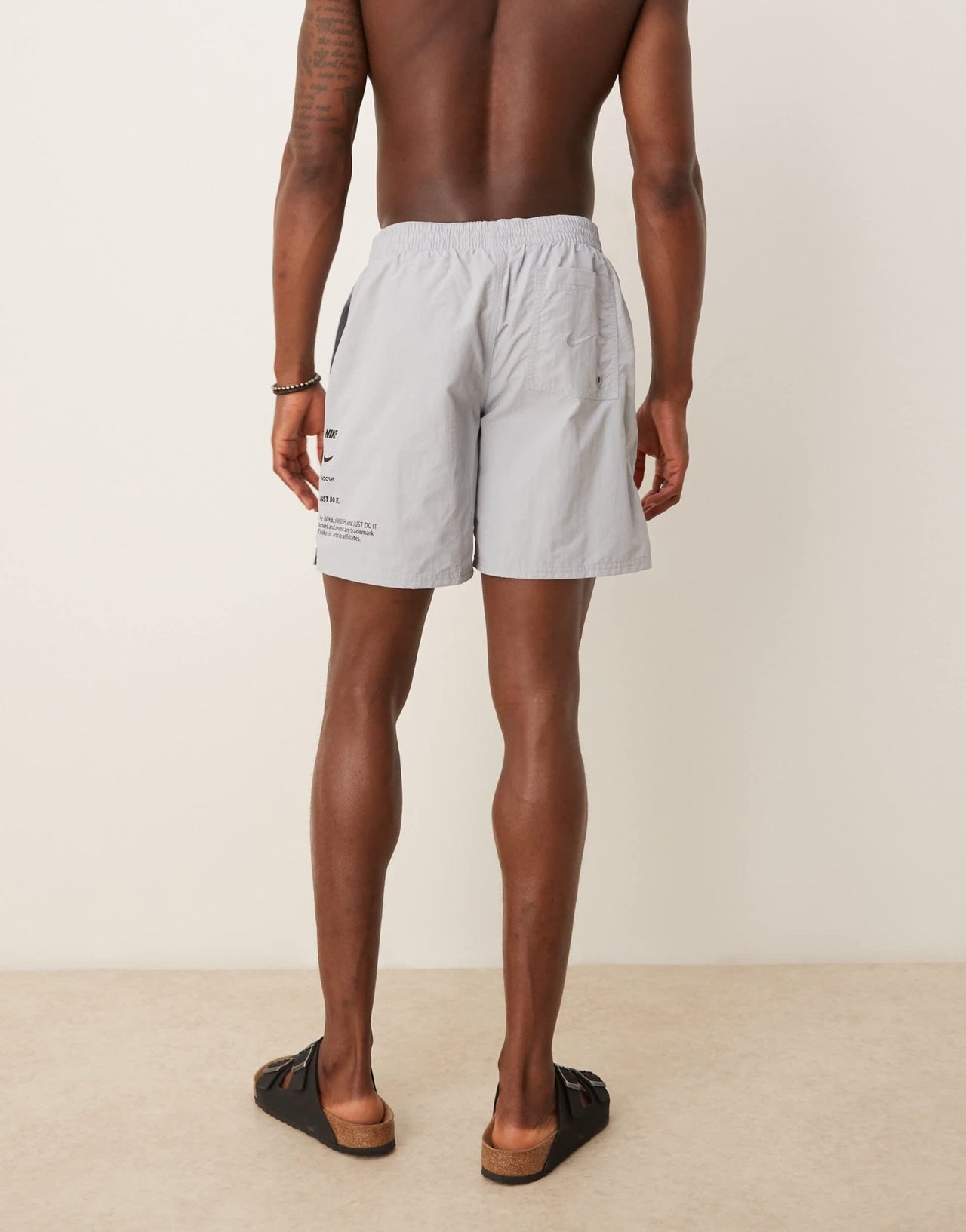 Nike Specs 7 inch Volley swim shorts in grey - ASOS Sample Sale