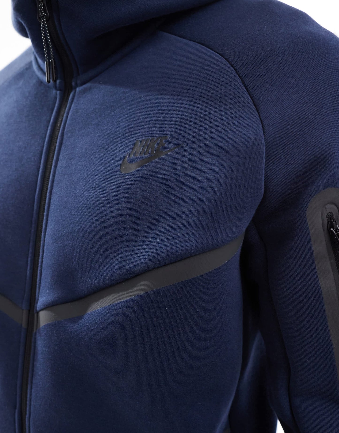 Nike Tech Fleece full zip hoodie in navy - ASOS Sample Sale