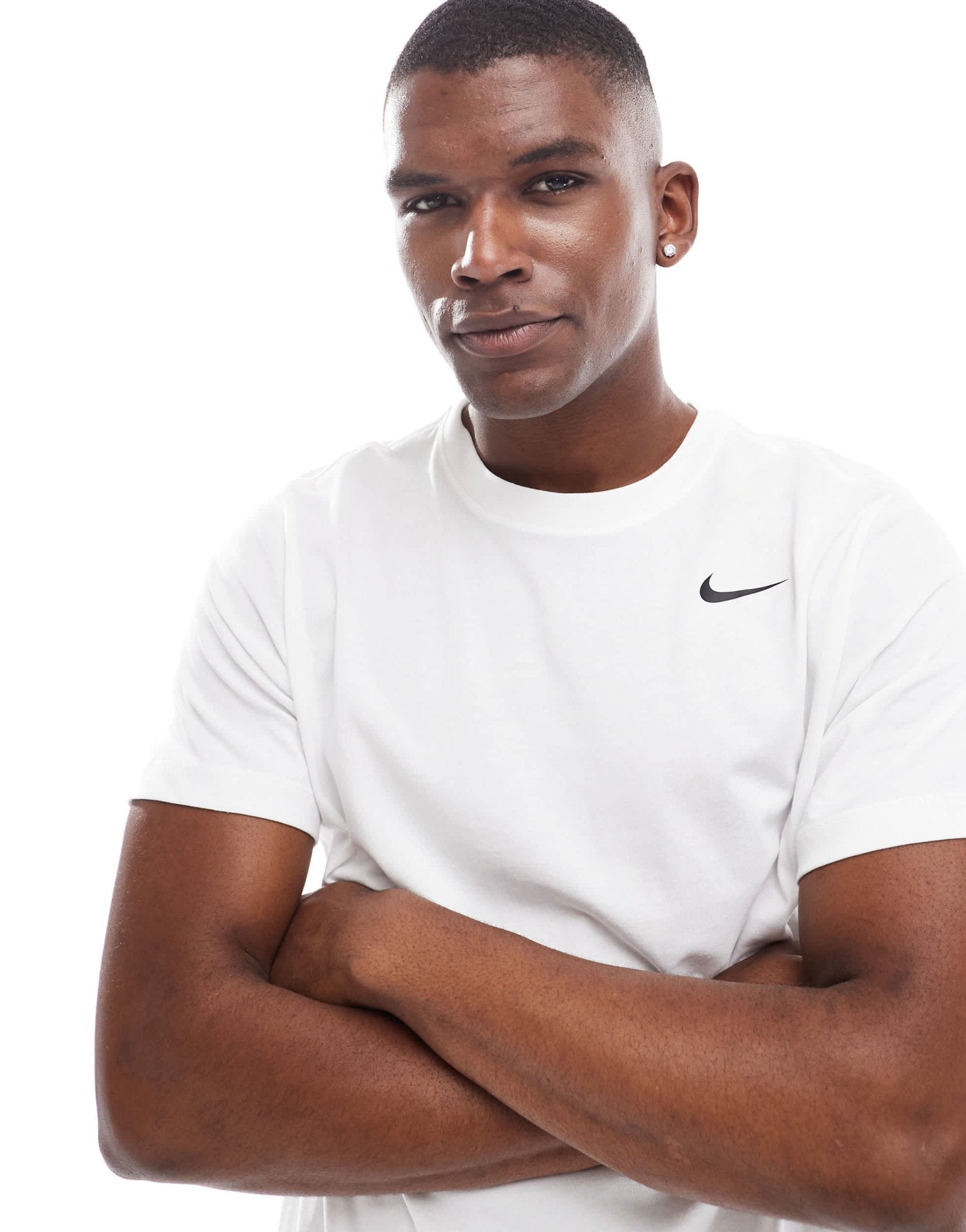 Nike Training Dri - FIT t-shirt in white - ASOS Sample Sale