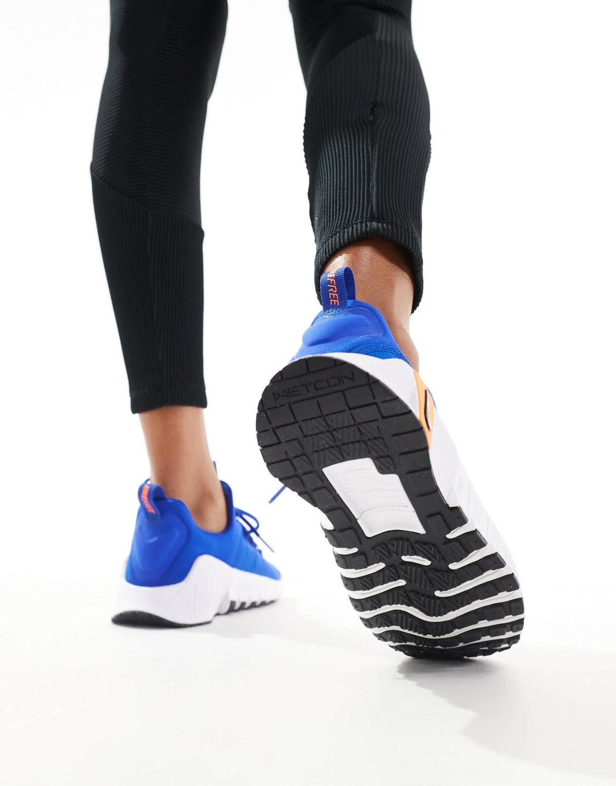 Nike Training Free Metcon 6 trainers in blue and orange - ASOS Sample Sale