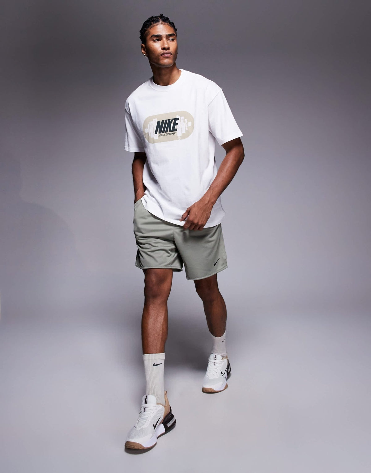 Nike Training M90 graphic t-shirt in white - ASOS Sample Sale