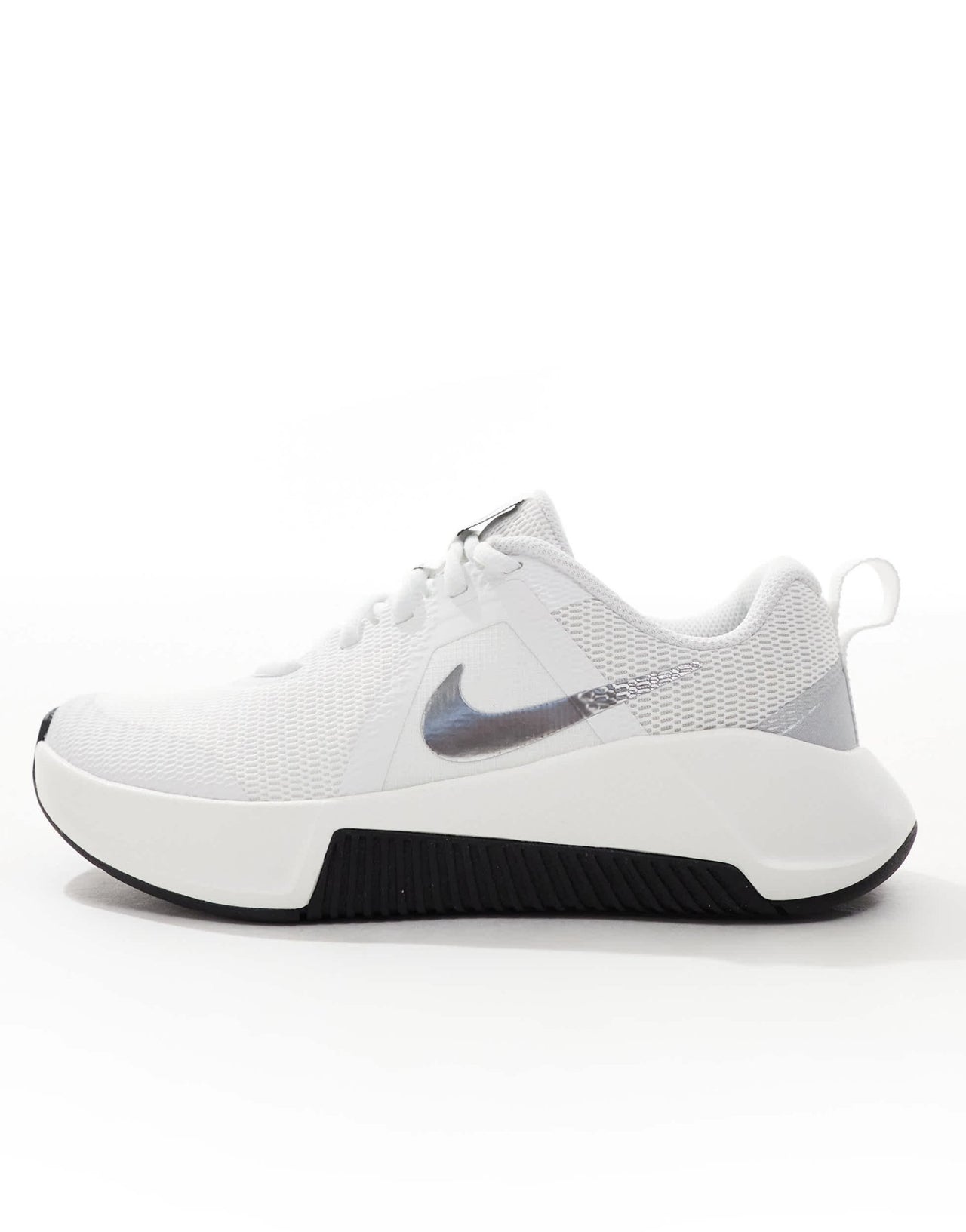 Nike Training MC 3 trainers in white and silver - ASOS Sample Sale