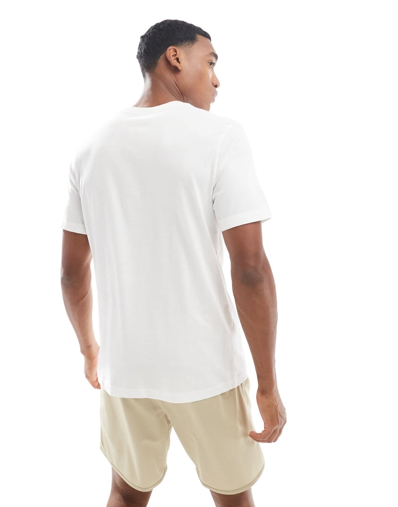 Nike Training oval swoosh graphic t-shirt in white - ASOS Sample Sale