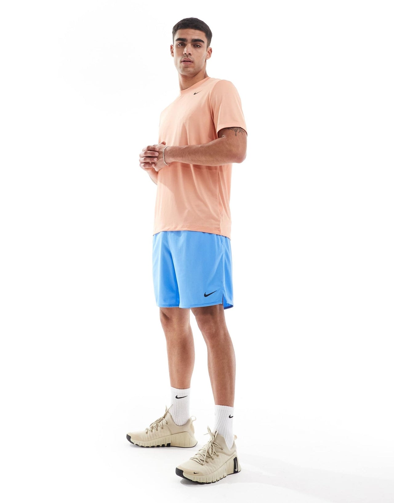 Nike Training Totality Dri - FIT knit 7inch shorts in blue - ASOS Sample Sale