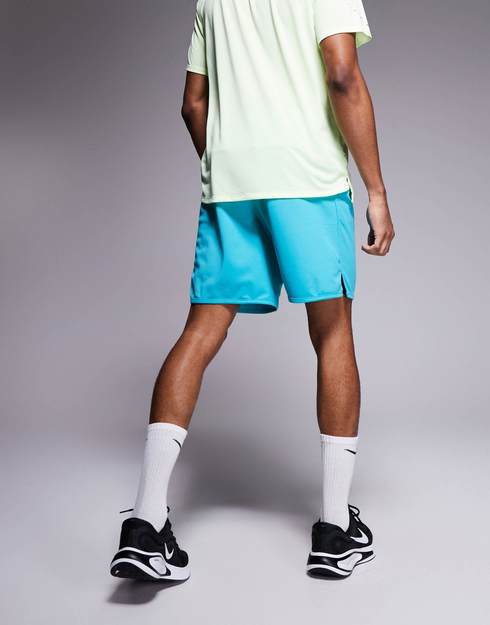 Nike Training Totality Dri - FIT knitted 7 inch shorts in light blue - ASOS Sample Sale