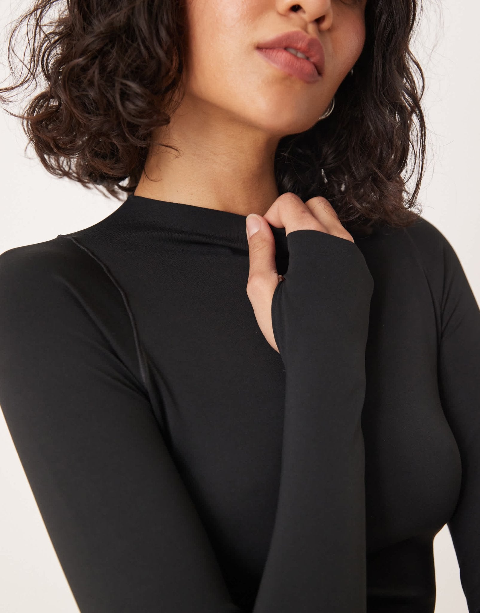 Nike Training Zenvy Dri-FIT soft touch long sleeved top in black - ASOS Sample Sale