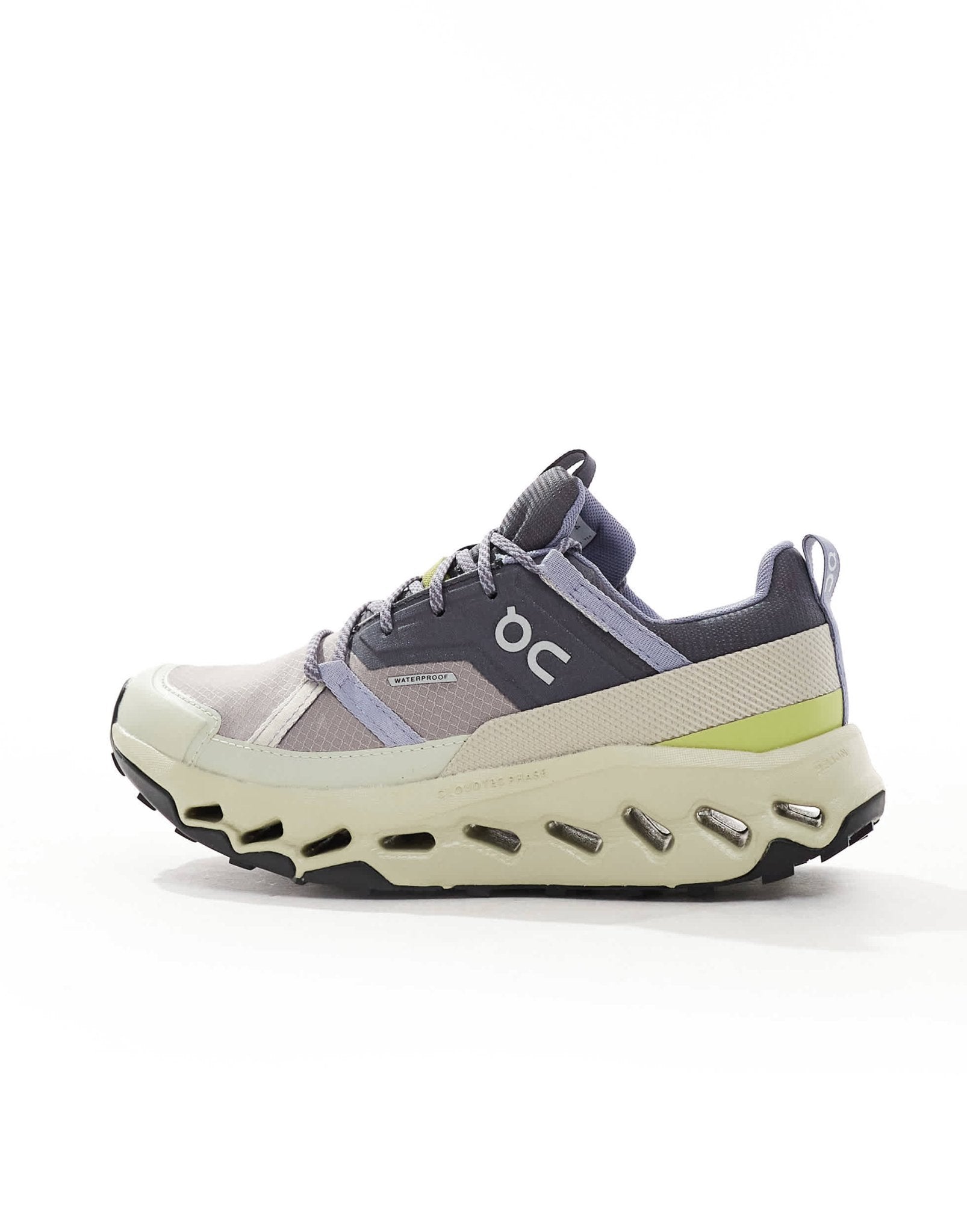 ON Cloudhorizon waterproof all day trainers in grey and green - ASOS Sample Sale