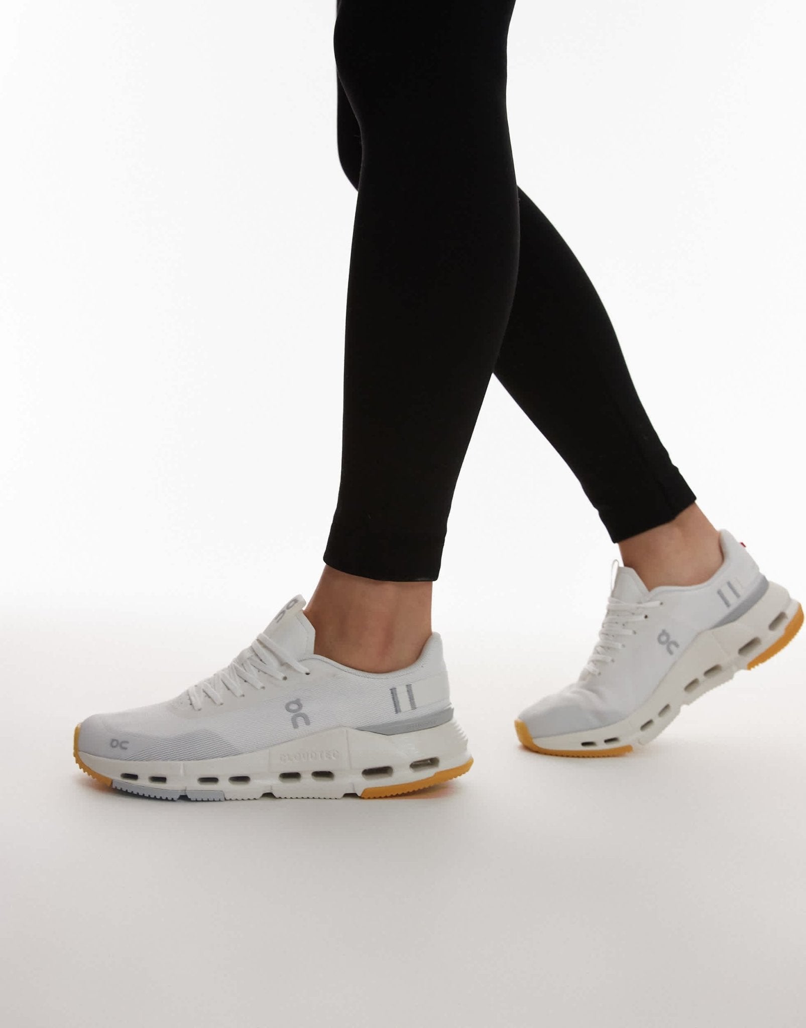 ON Cloudnova Form 2 all day trainers in all white - ASOS Sample Sale