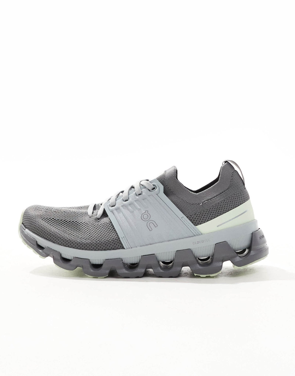 ON Cloudswift 3 running trainers in khaki and grey - ASOS Sample Sale