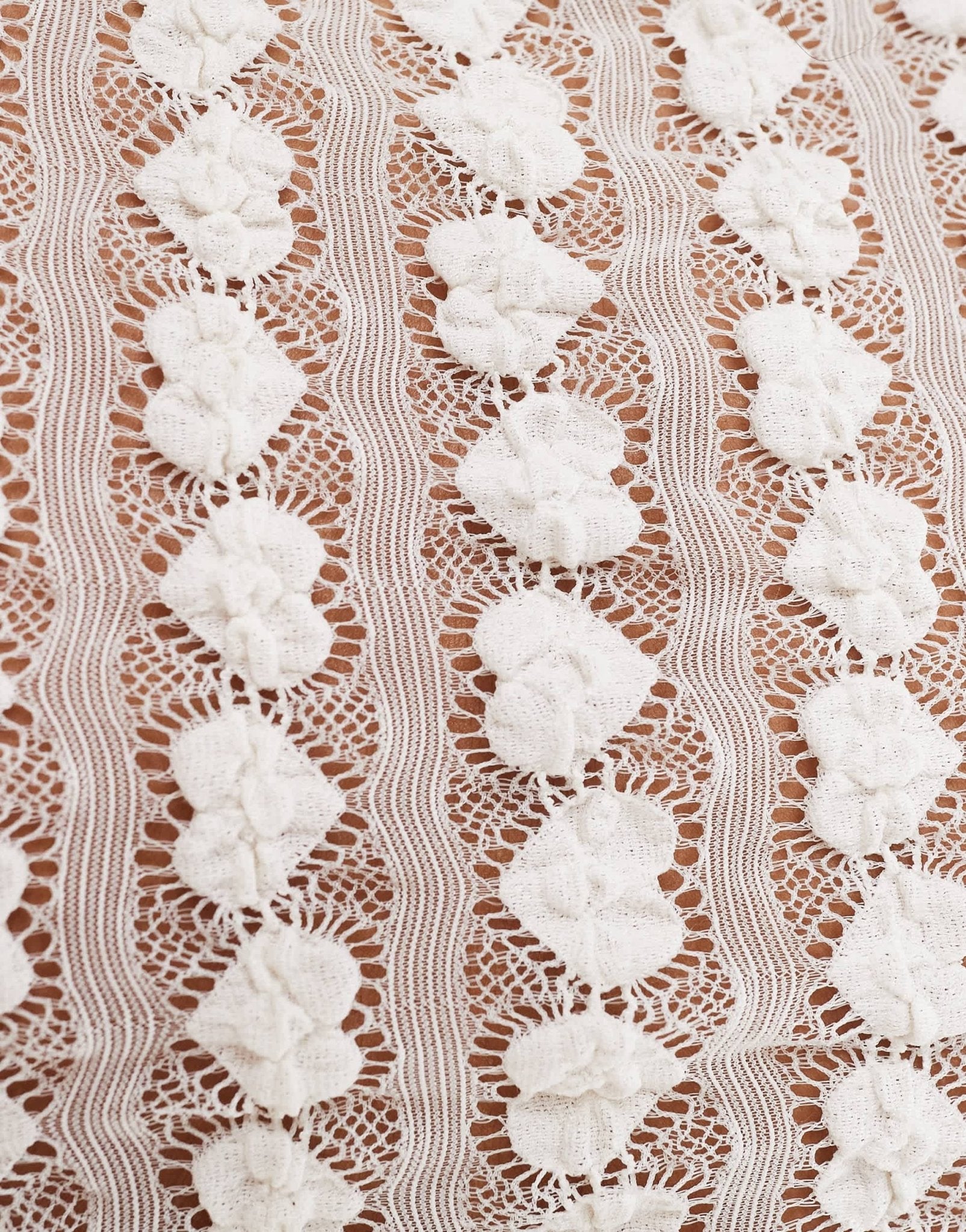 ONLY sleeveless sheer heart top in cream - ASOS Sample Sale