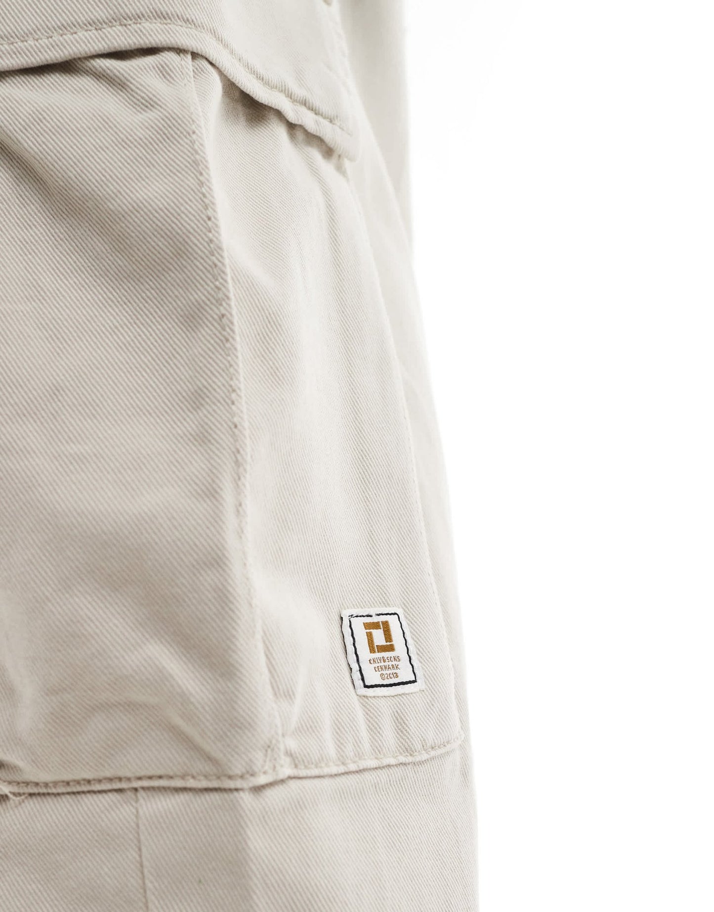 ONLY & SONS loose cargo trouser in beige - ASOS Sample Sale