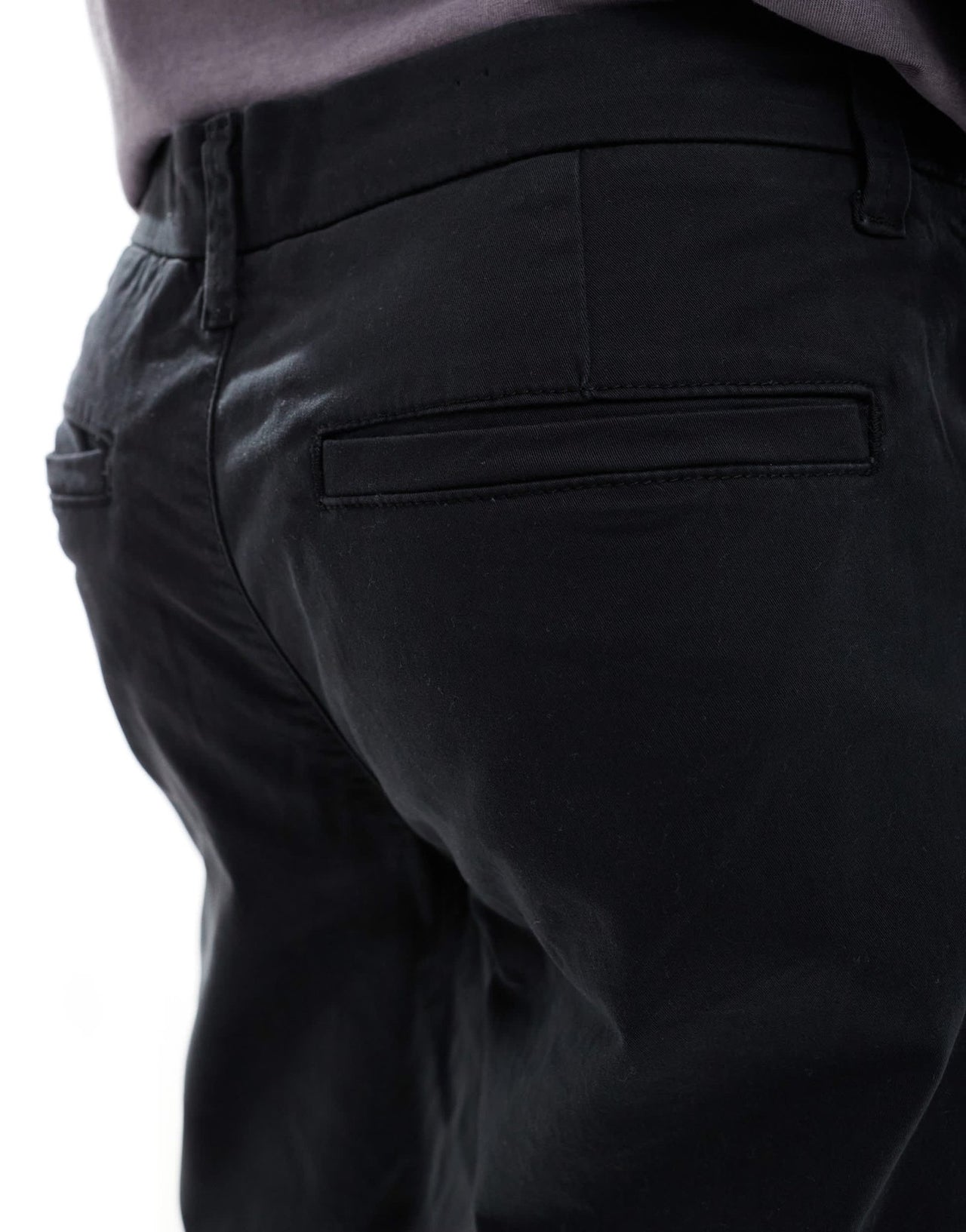 ONLY & SONS loose fit chino in black - ASOS Sample Sale