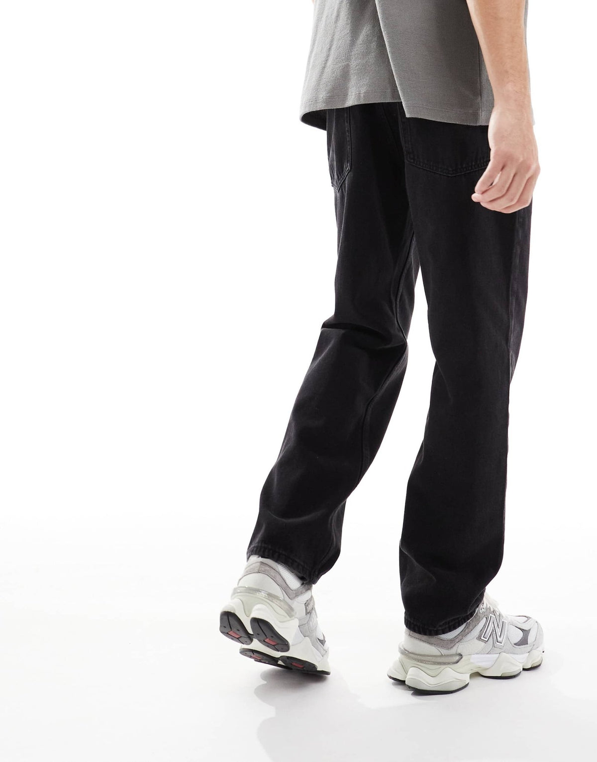 ONLY & SONS loose fit jeans in washed black - ASOS Sample Sale