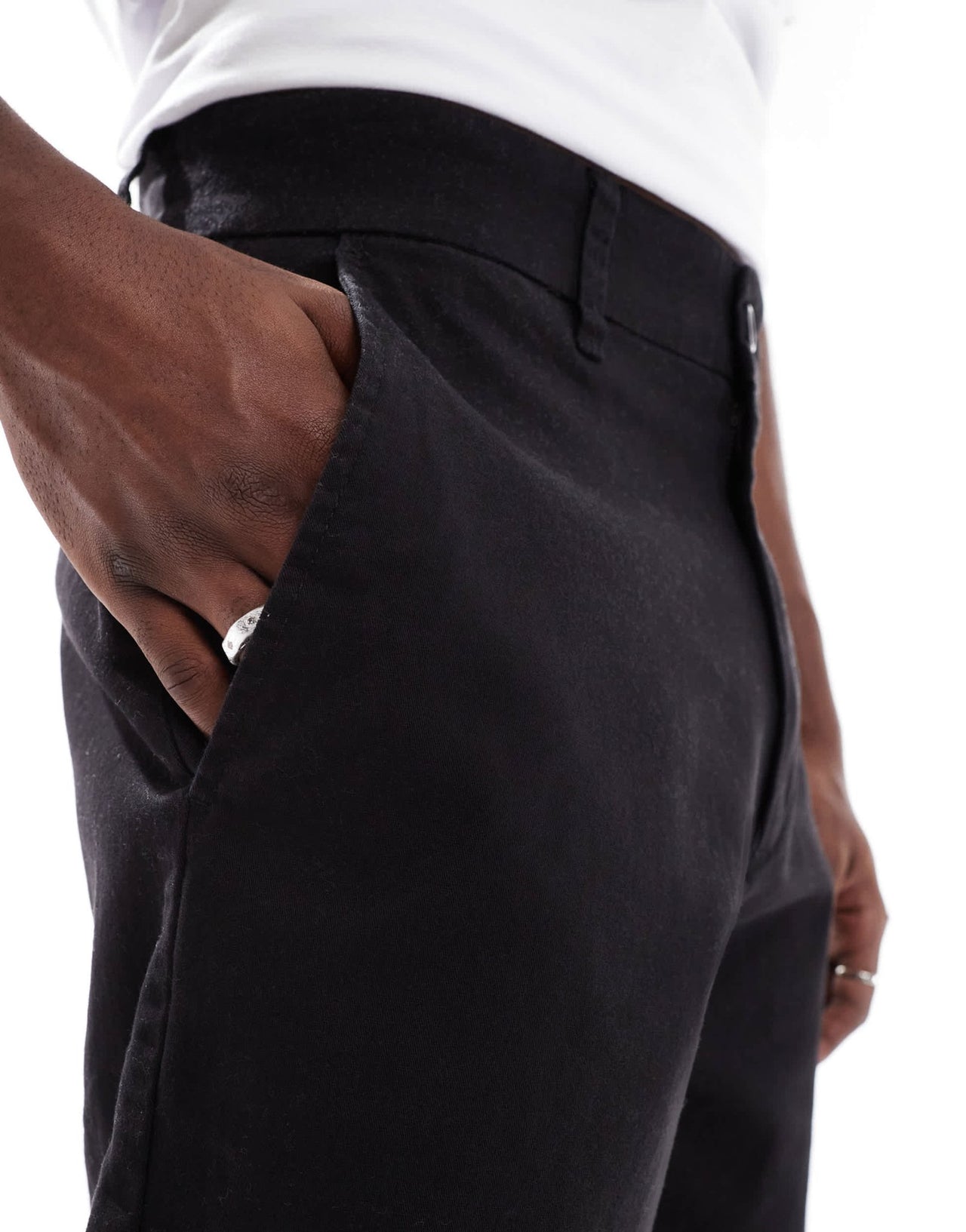 ONLY & SONS loose fit shorts in black - ASOS Sample Sale