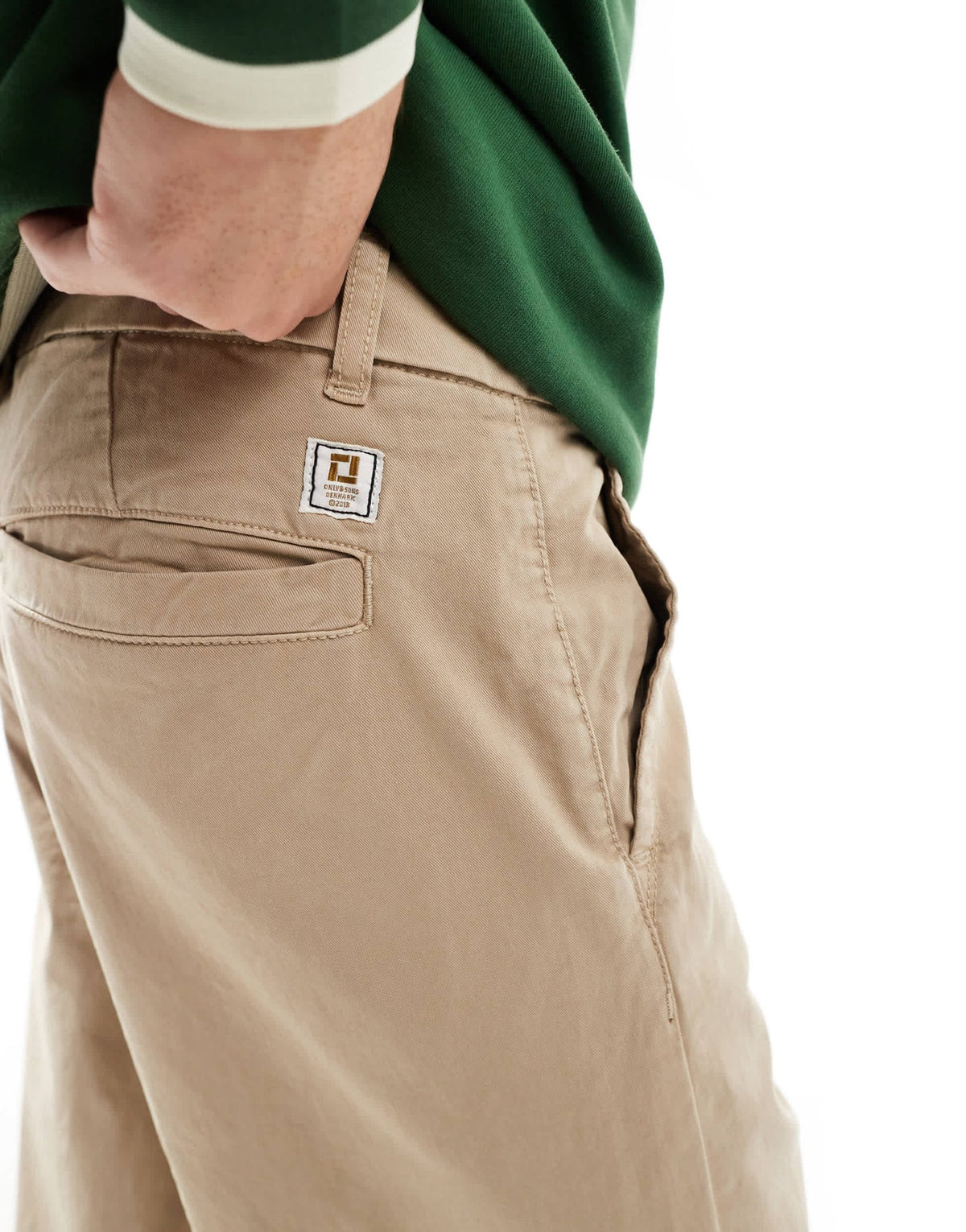 ONLY & SONS loose fit trouser in light brown - ASOS Sample Sale