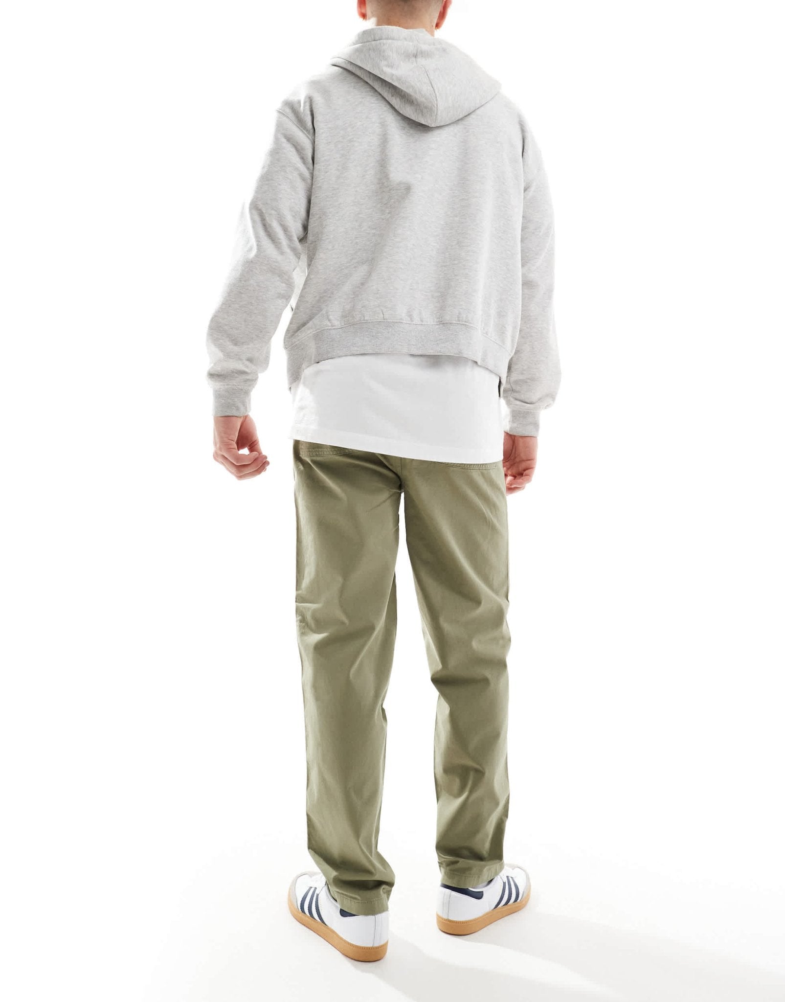 ONLY & SONS loose fit worker trouser in light khaki - ASOS Sample Sale