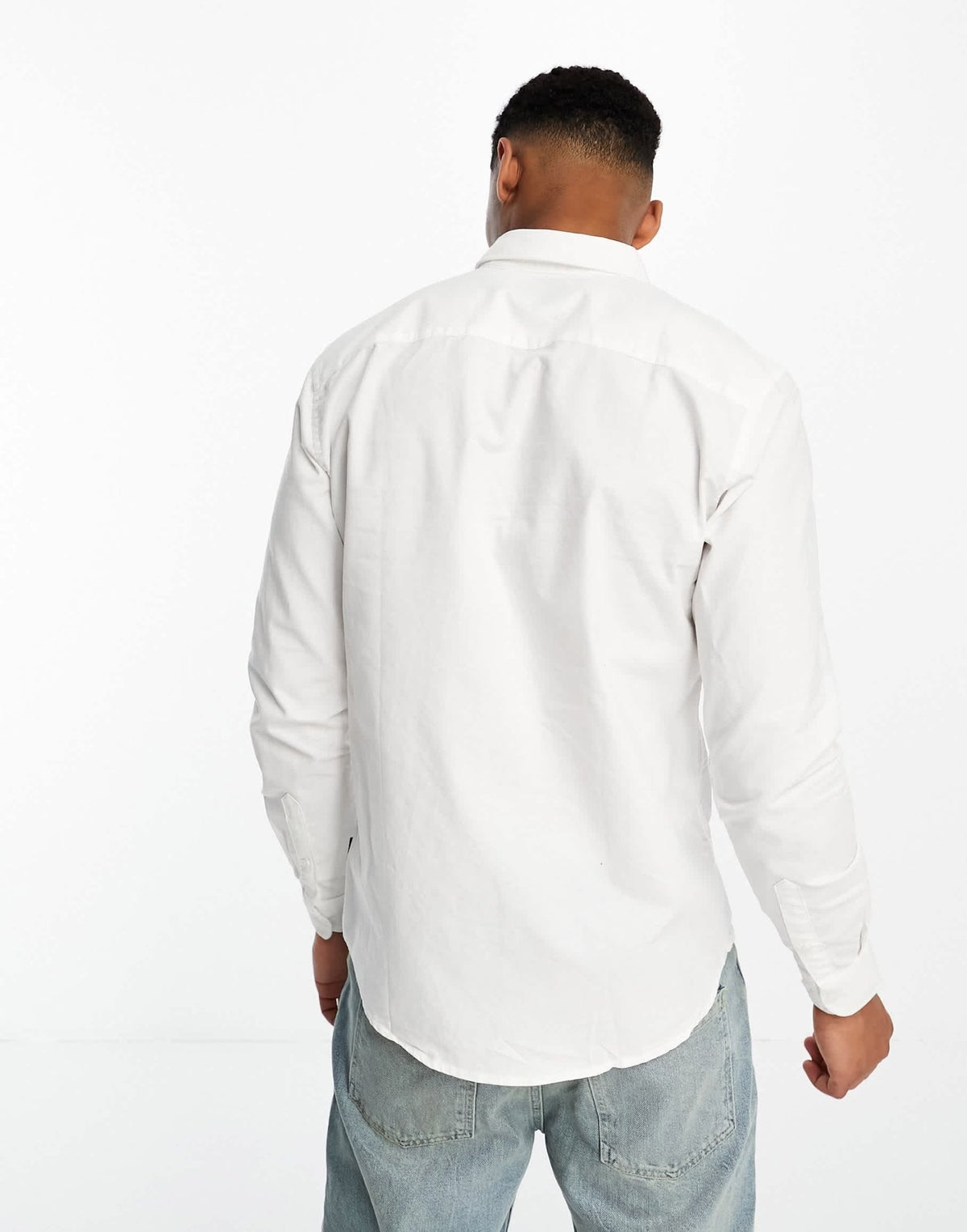ONLY & SONS oxford shirt in white - ASOS Sample Sale