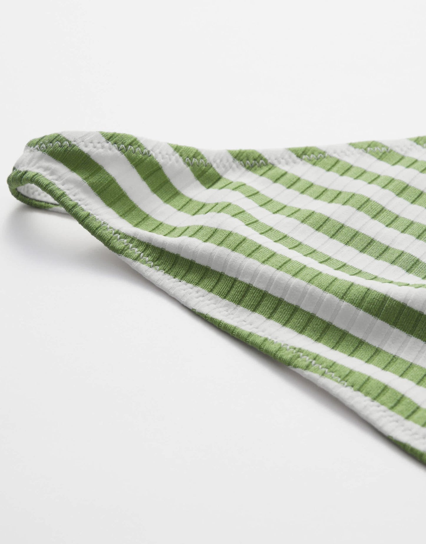 & Other Stories bikini bottoms in green stripes - ASOS Sample Sale