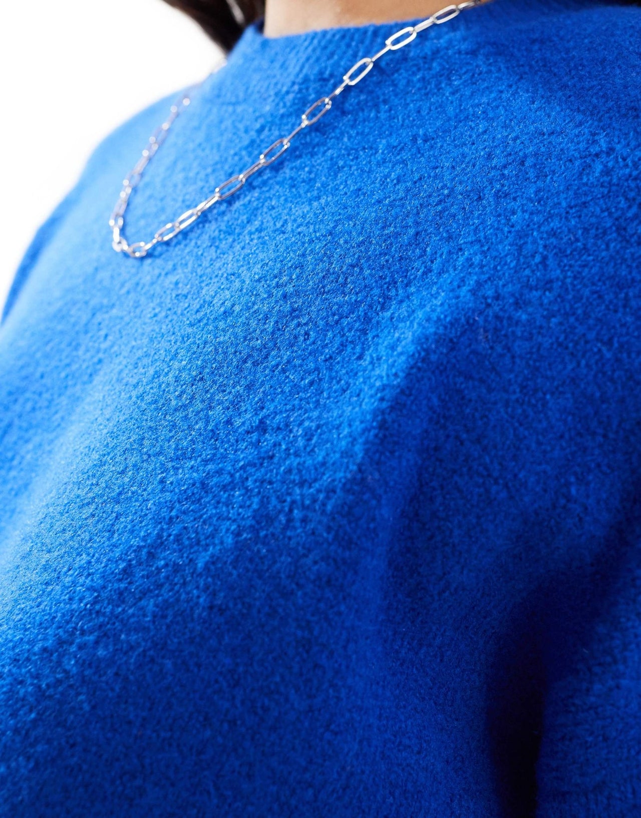 & Other Stories crew neck jumper in blue - ASOS Sample Sale