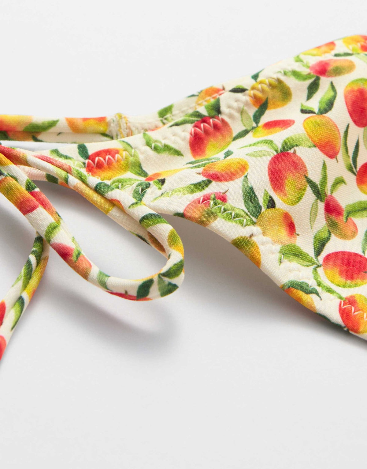 & Other Stories side tie bikini bottom in yellow disty flower print - ASOS Sample Sale