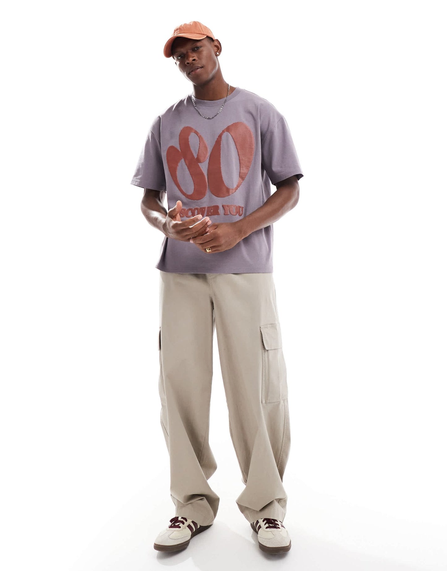 Pacsun short sleeve 80 t-shirt in shark - ASOS Sample Sale