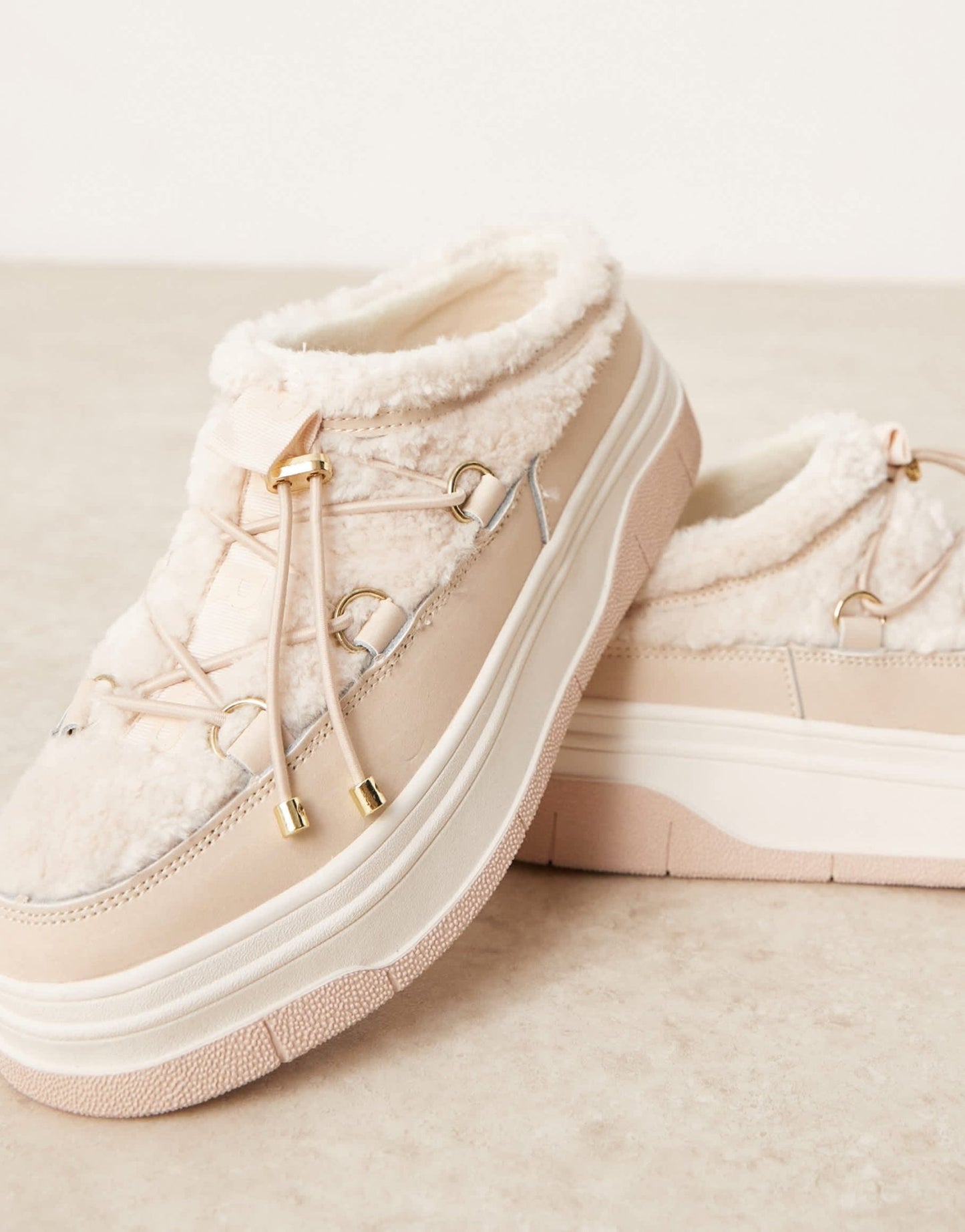 Pajar asos exclusive Jules shoes in light nude - ASOS Sample Sale