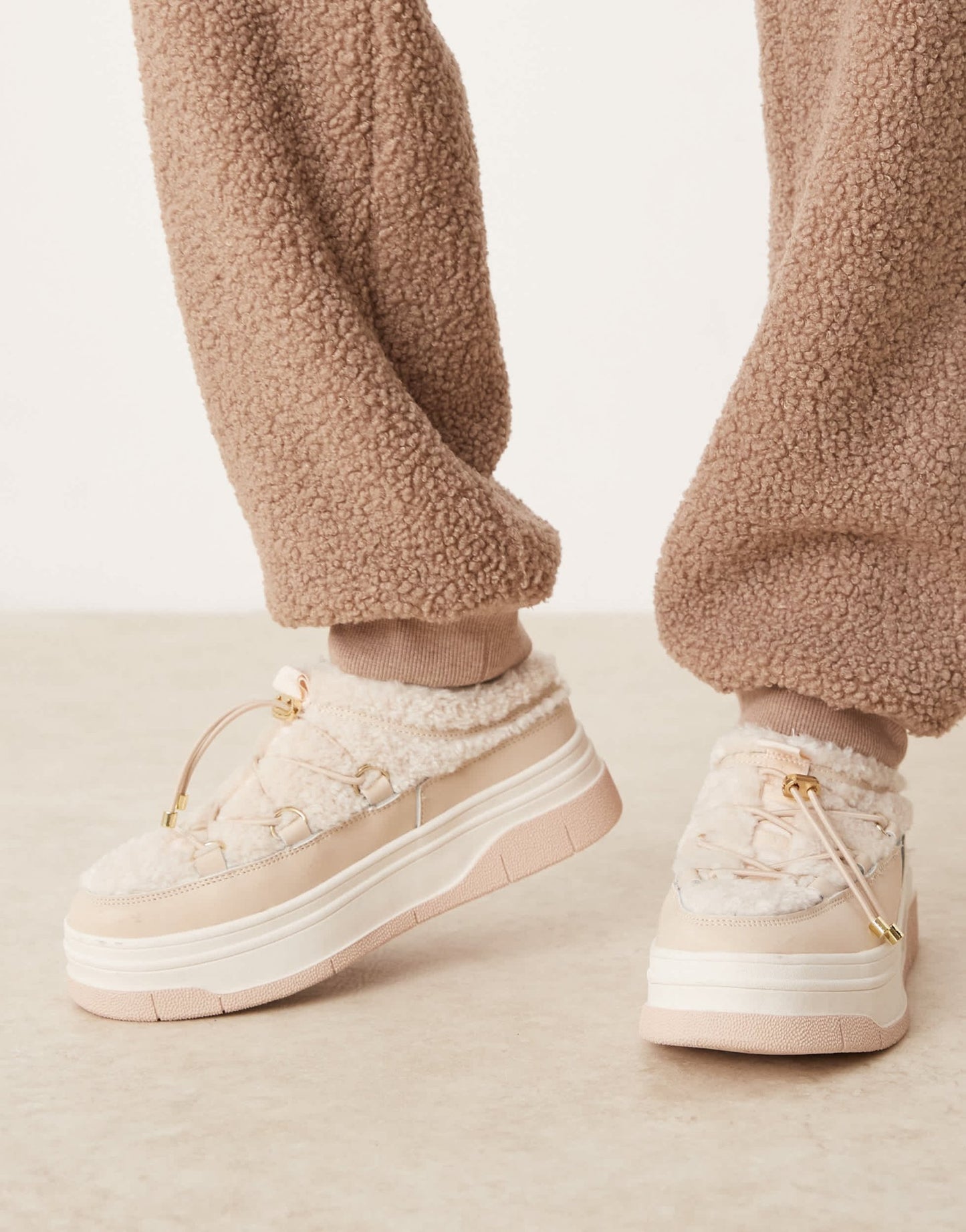 Pajar asos exclusive Jules shoes in light nude - ASOS Sample Sale