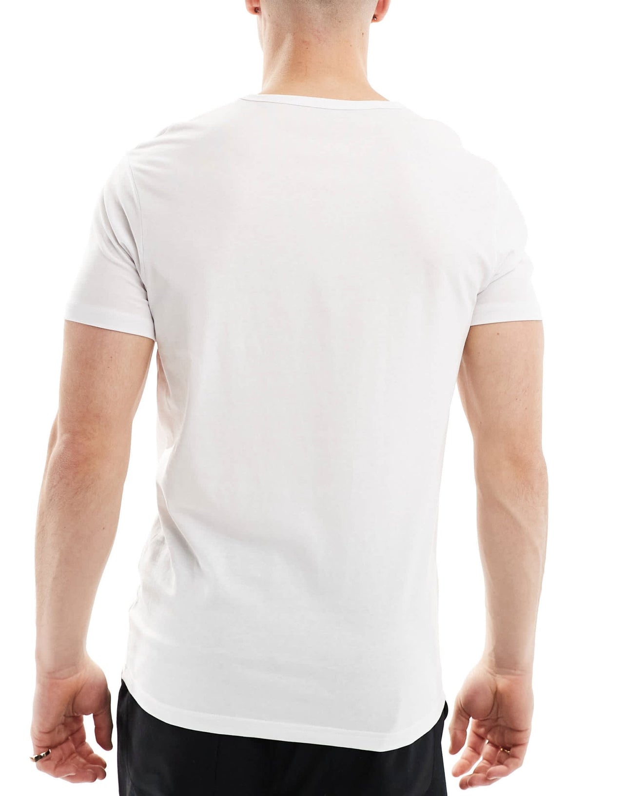Paul Smith 3 pack loungewear t-shirts with logo in white - ASOS Sample Sale