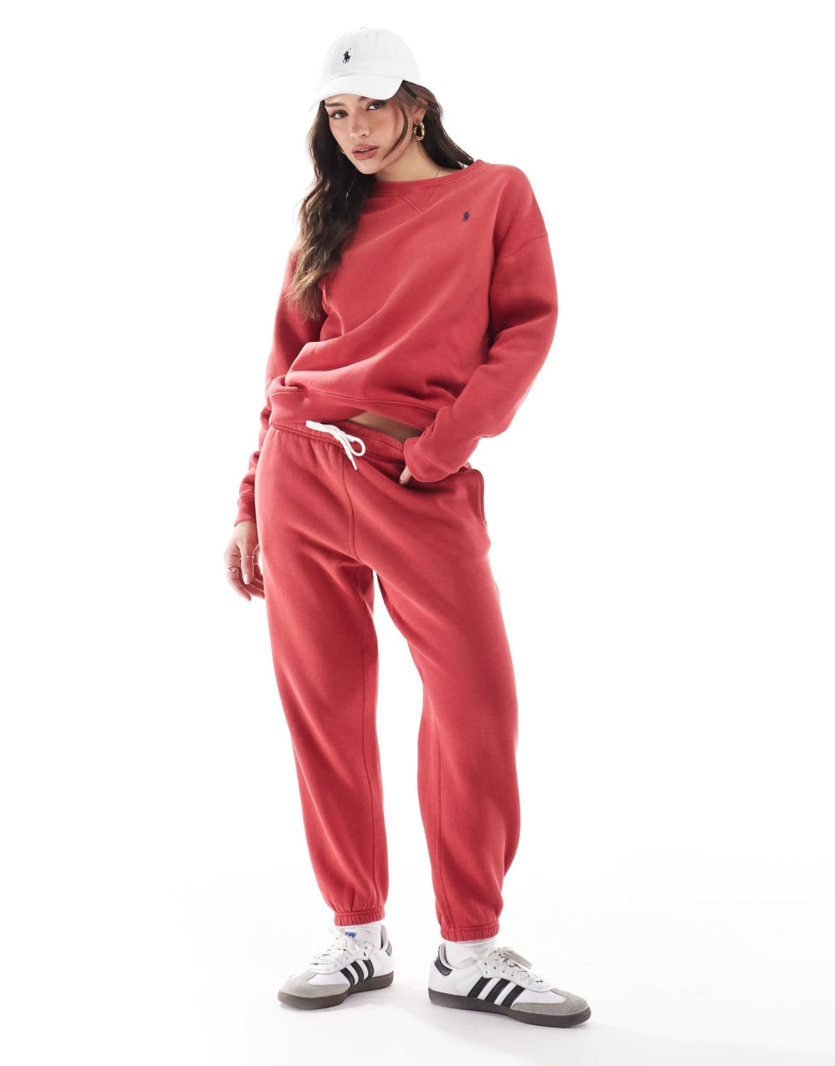 Polo Ralph Lauren co-ord logo joggers in red - ASOS Sample Sale