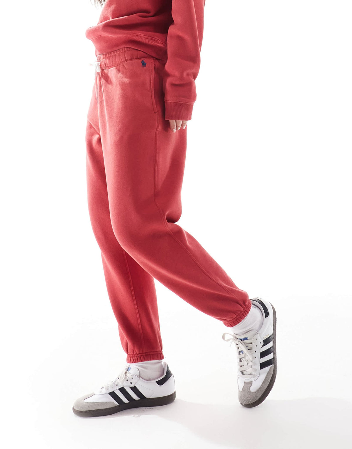 Polo Ralph Lauren co-ord logo joggers in red - ASOS Sample Sale