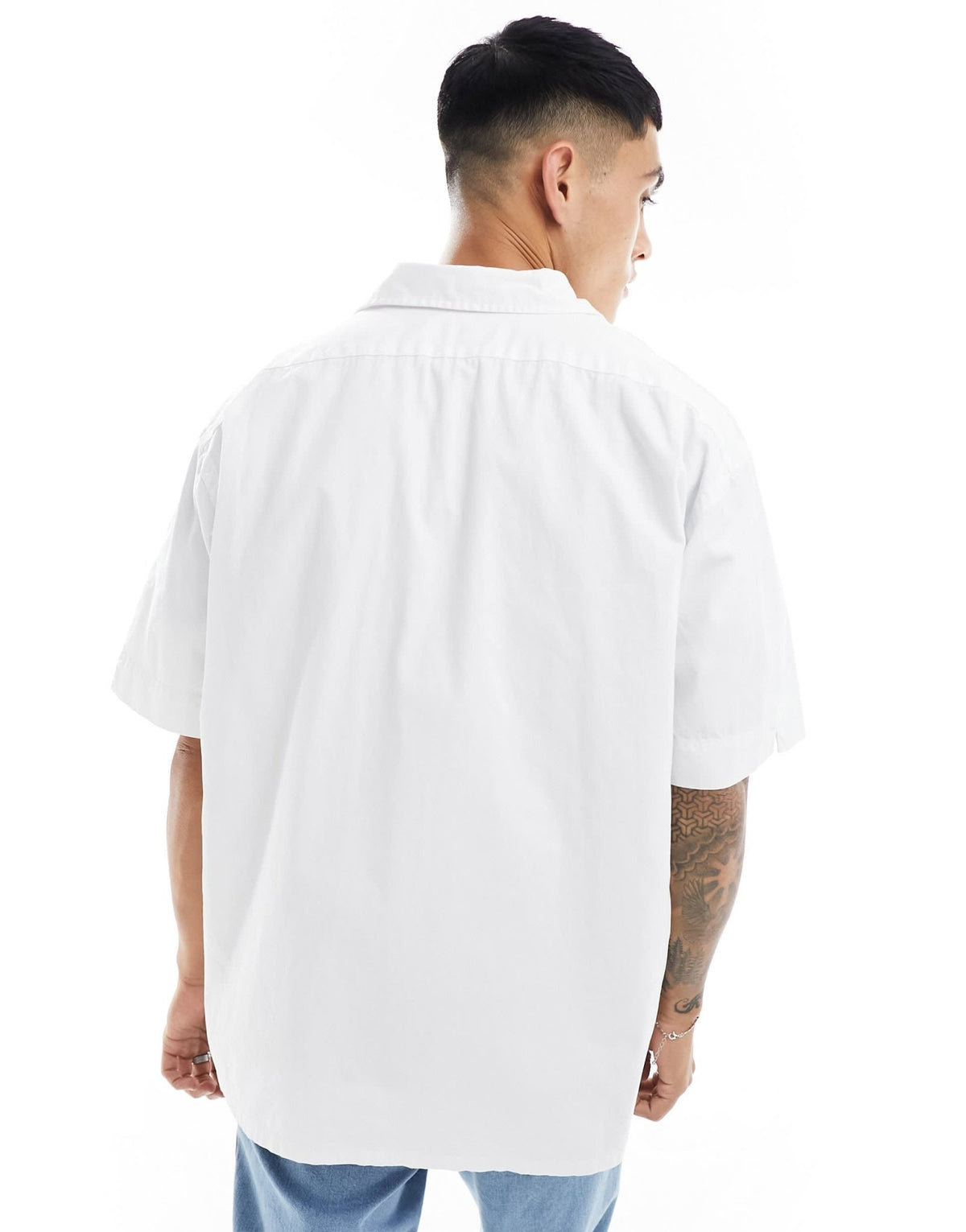 Polo Ralph Lauren Sport Capsule logo pocket short sleeve chino shirt big oversized fit in white - ASOS Sample Sale
