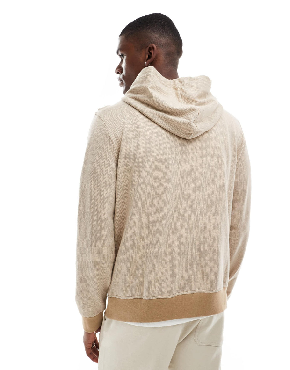 Polo Ralph Lauren zip up lounge hoodie in sand - ASOS Sample Sale