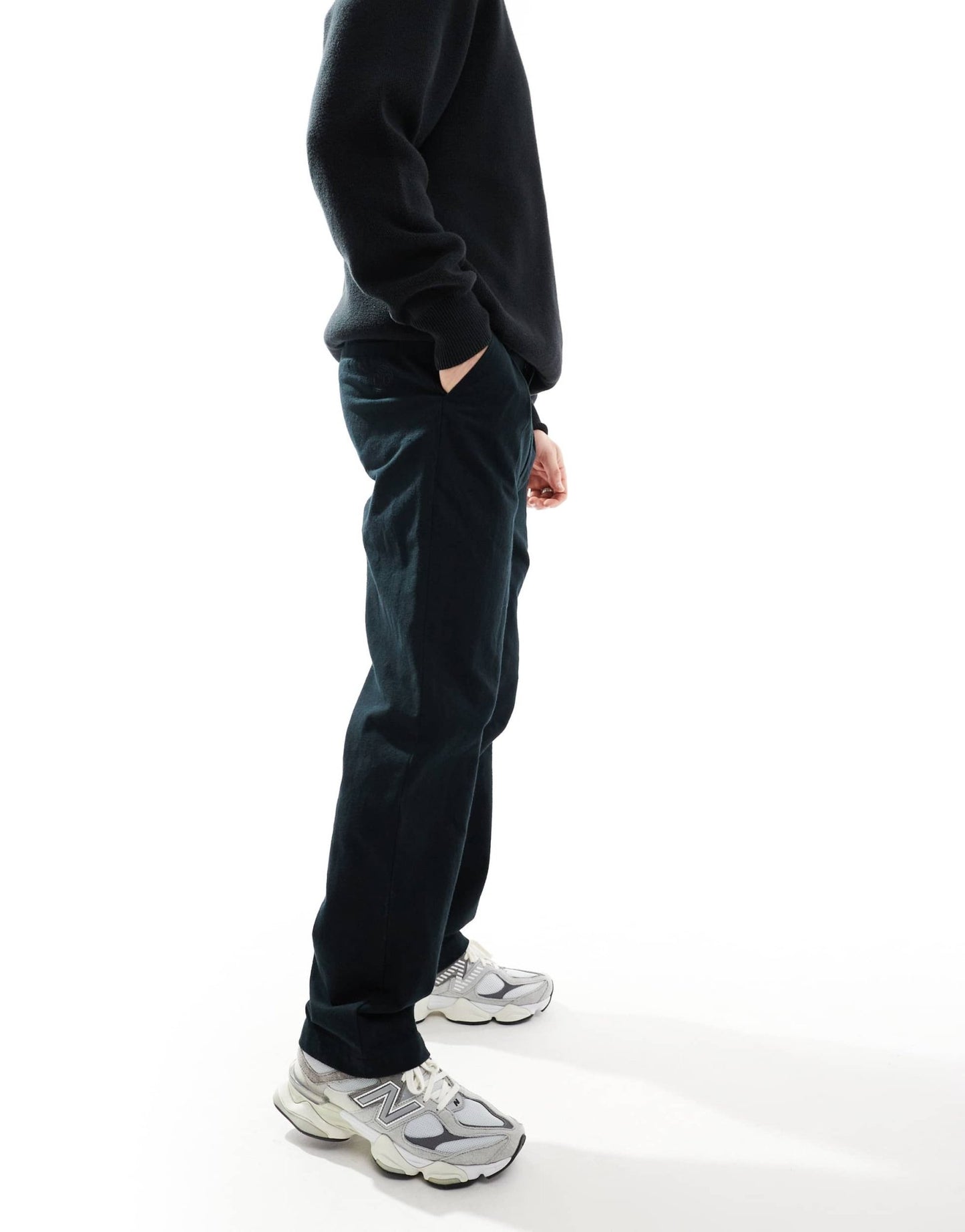 Pretty Green libertine trousers in black - ASOS Sample Sale