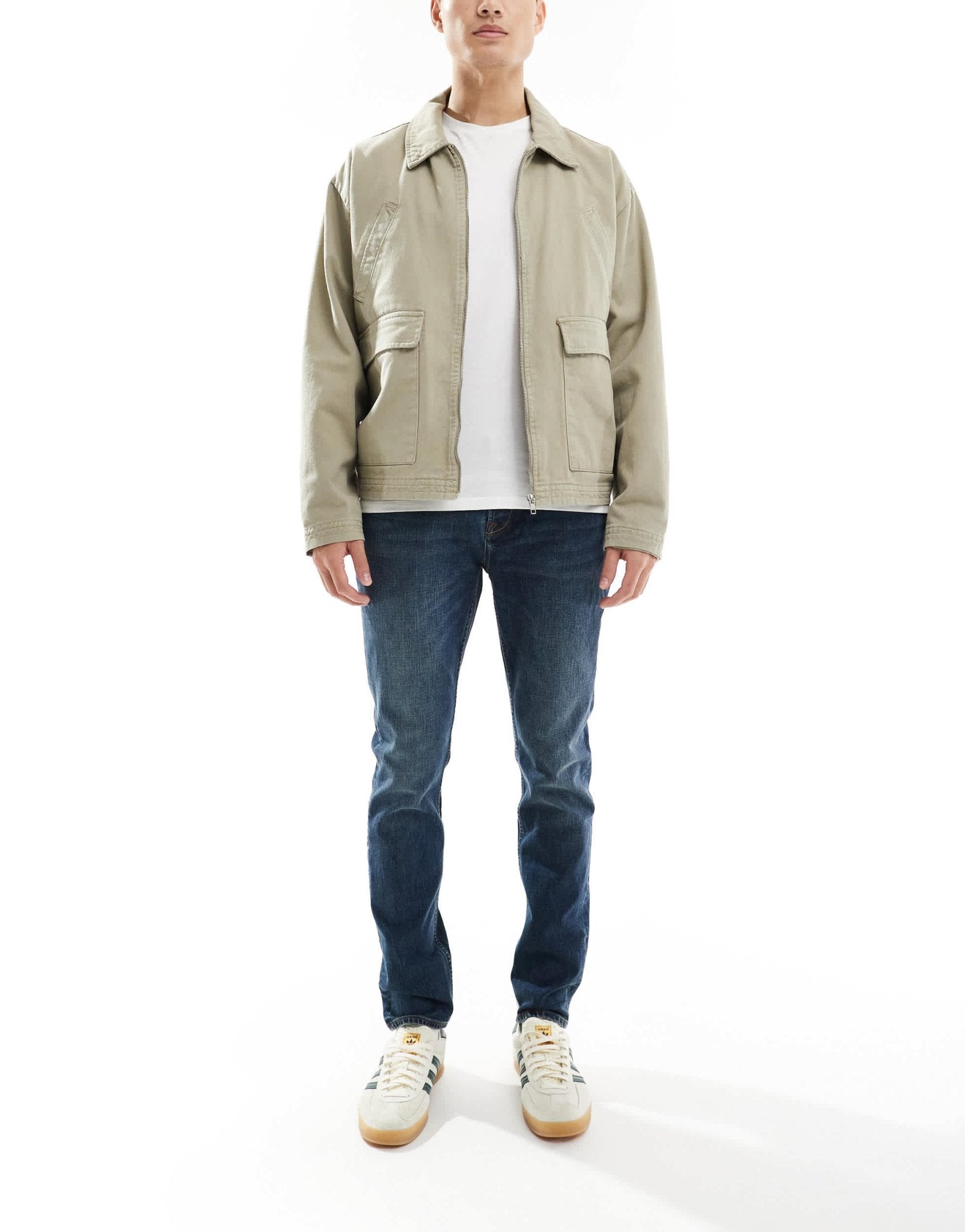 Pretty Green slim fit jeans in rinse wash - ASOS Sample Sale