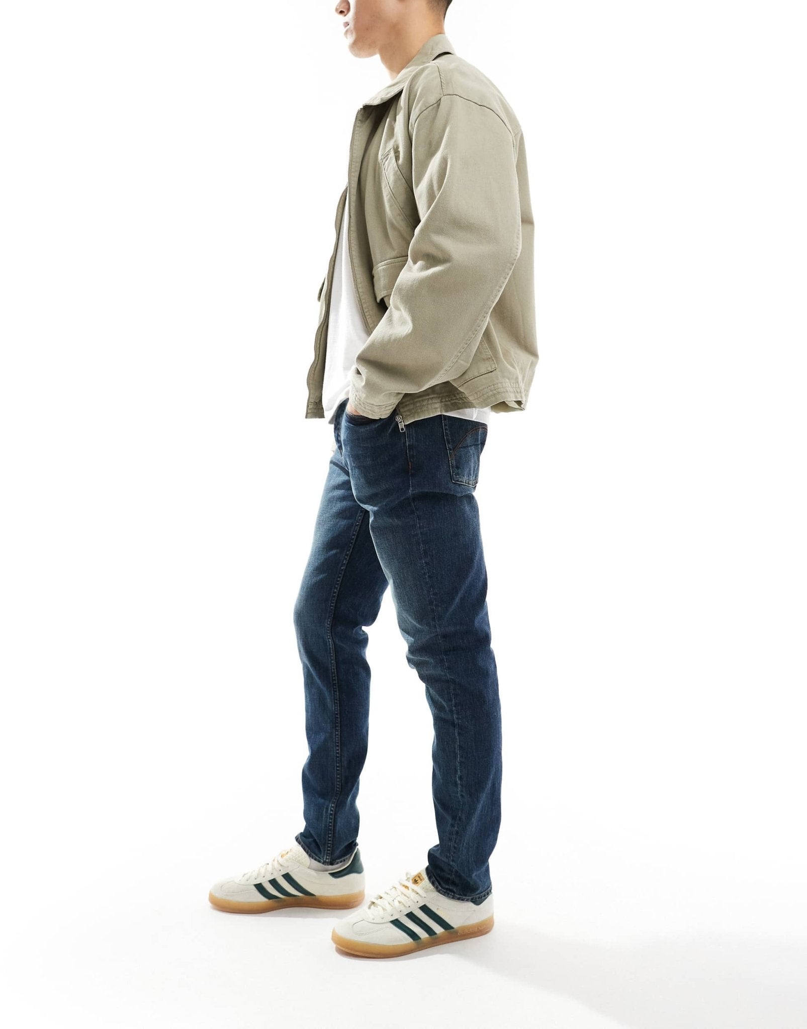 Pretty Green slim fit jeans in rinse wash - ASOS Sample Sale