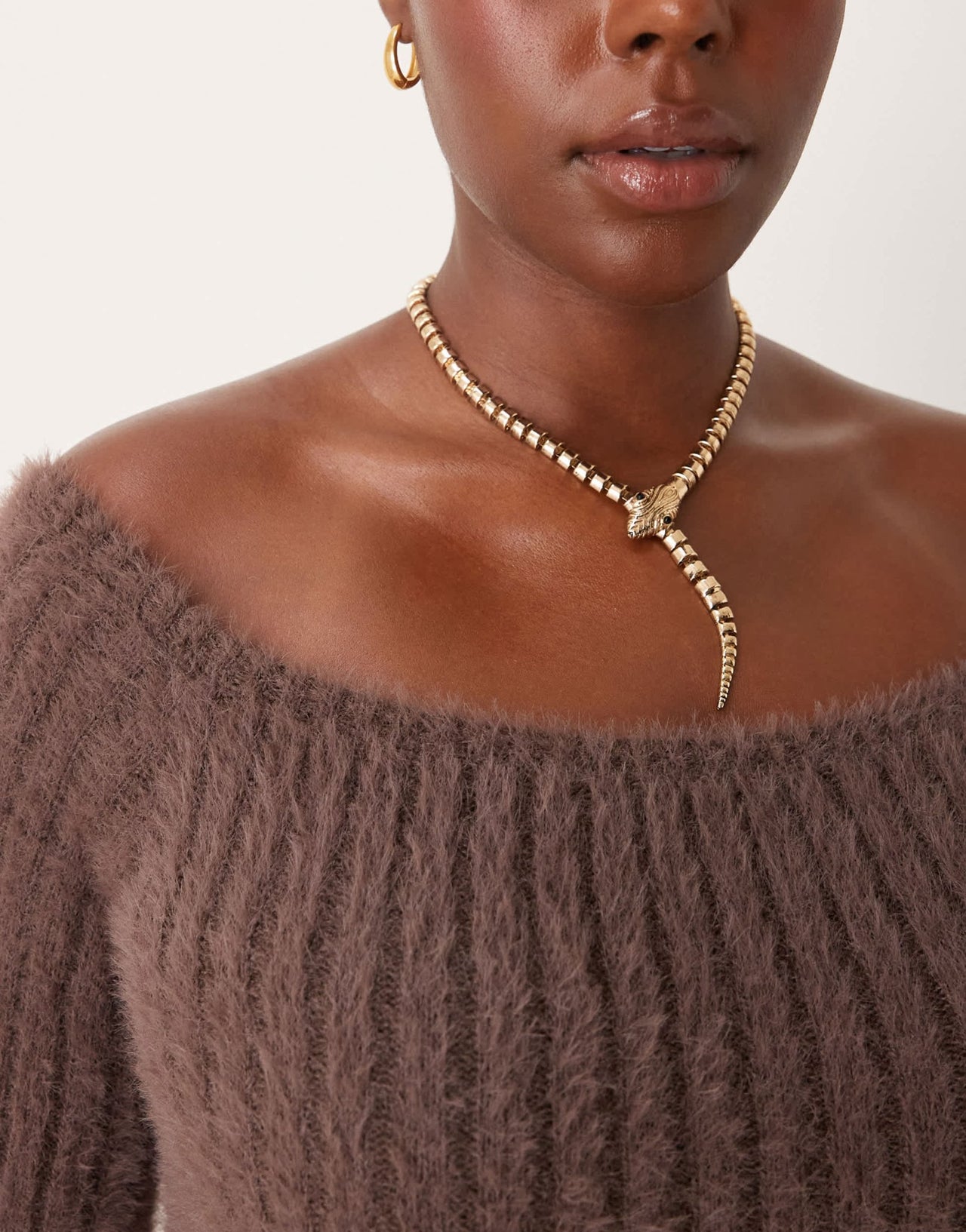 Pretty Lavish Curve knit midaxi dress in chocolate plum - ASOS Sample Sale