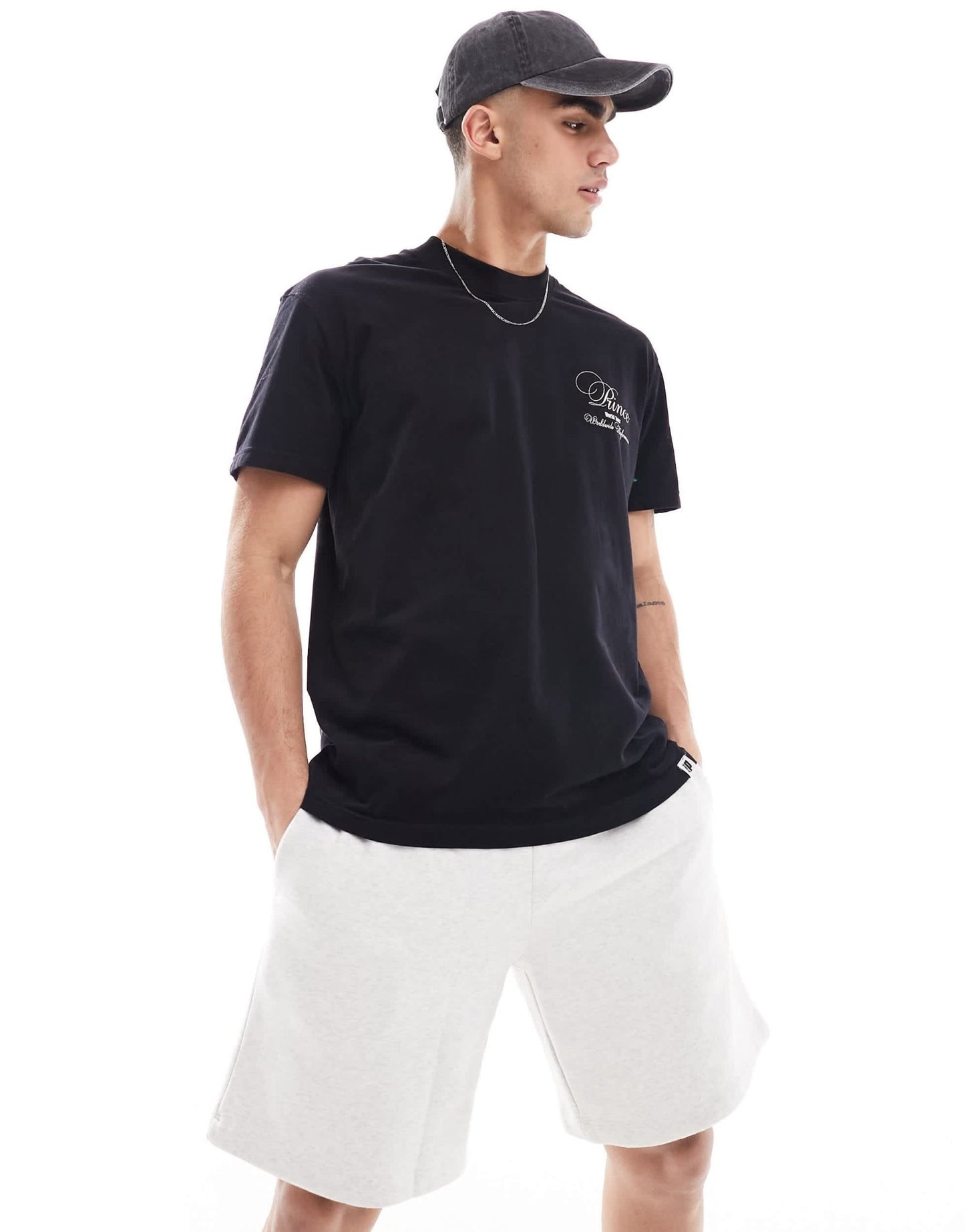 Prince vintage print graphic t-shirt in black - ASOS Sample Sale