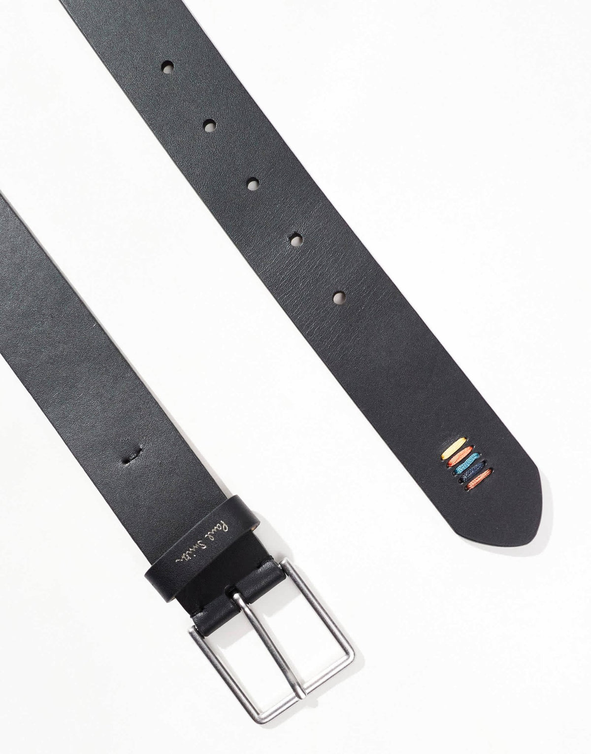 PS Paul Smith multi stitch belt in black - ASOS Sample Sale