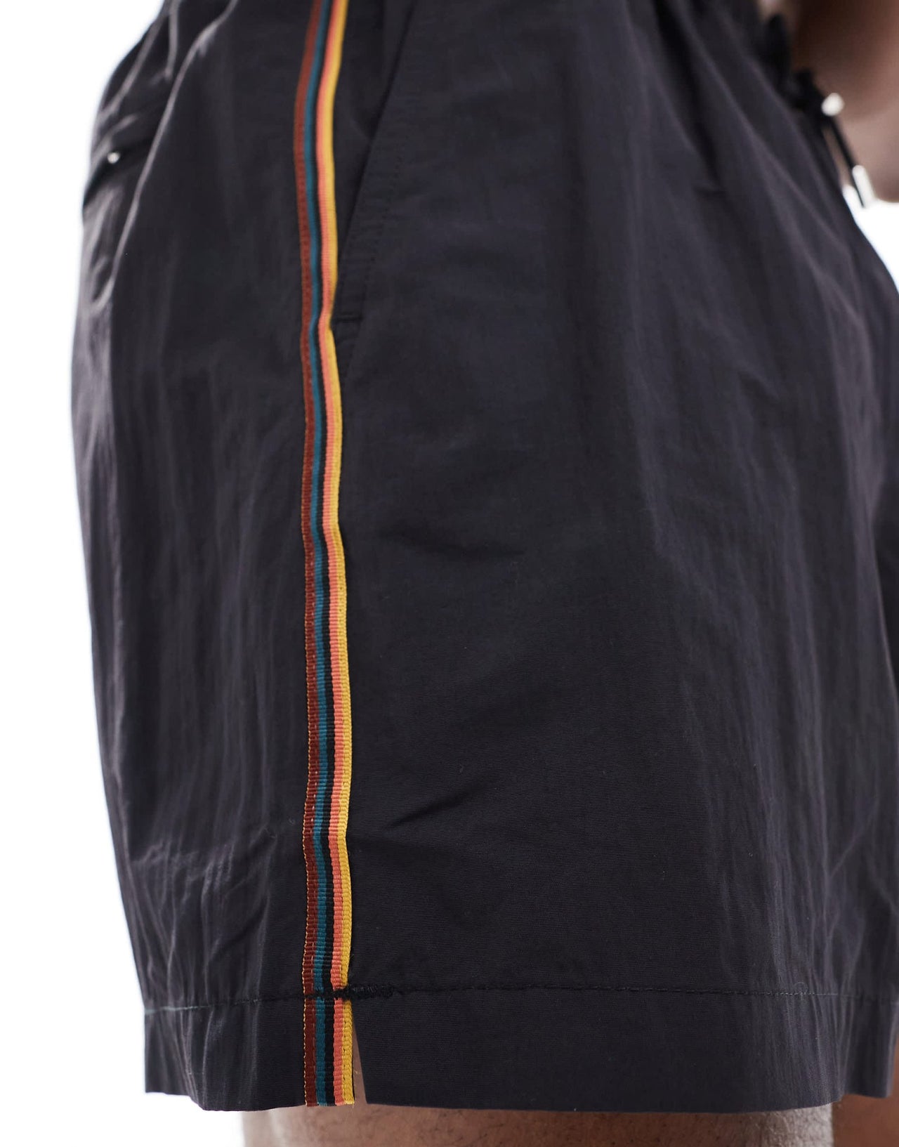 PS Paul Smith srtipe swim shorts in black - ASOS Sample Sale