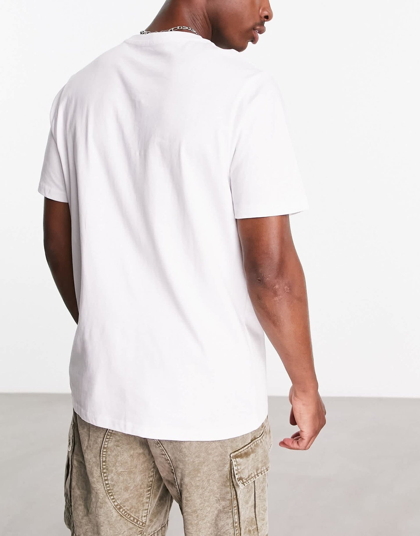 Pull&Bear 3 pack regular fit t-shirt in white - ASOS Sample Sale