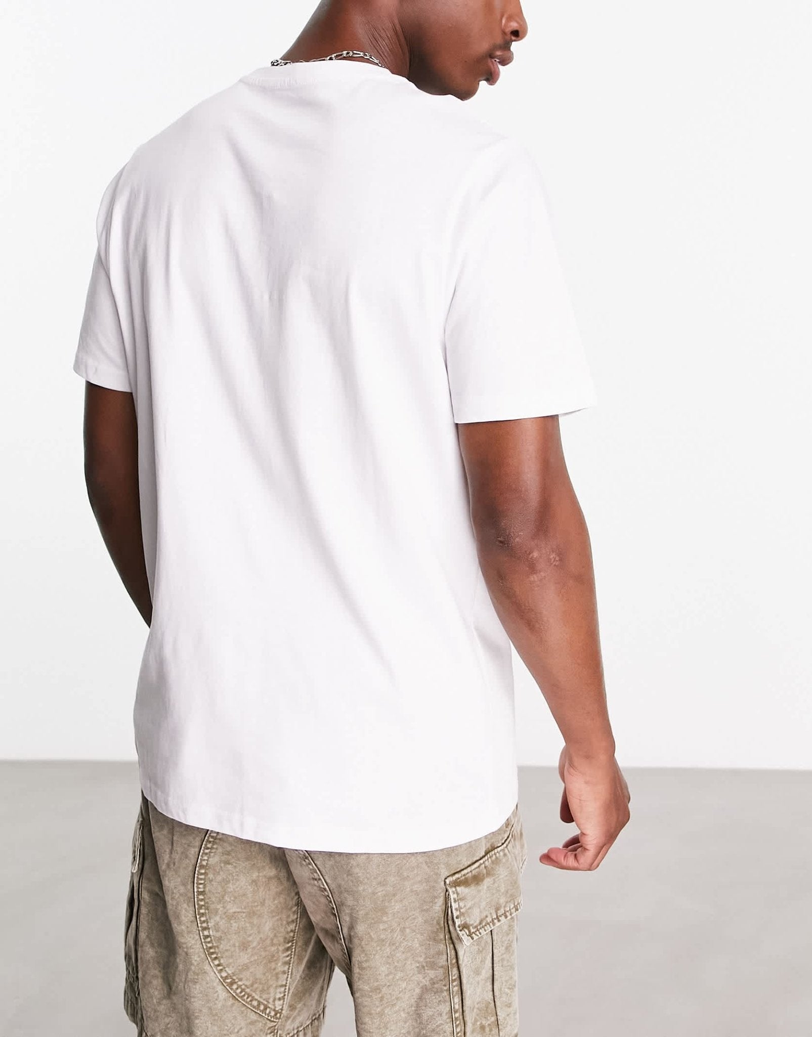 Pull&Bear 3 pack regular fit t-shirt in white - ASOS Sample Sale