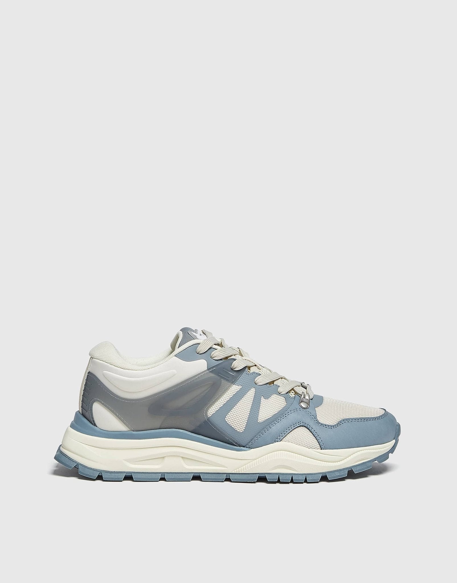 Pull&Bear 90's chunky trainer in blue - ASOS Sample Sale