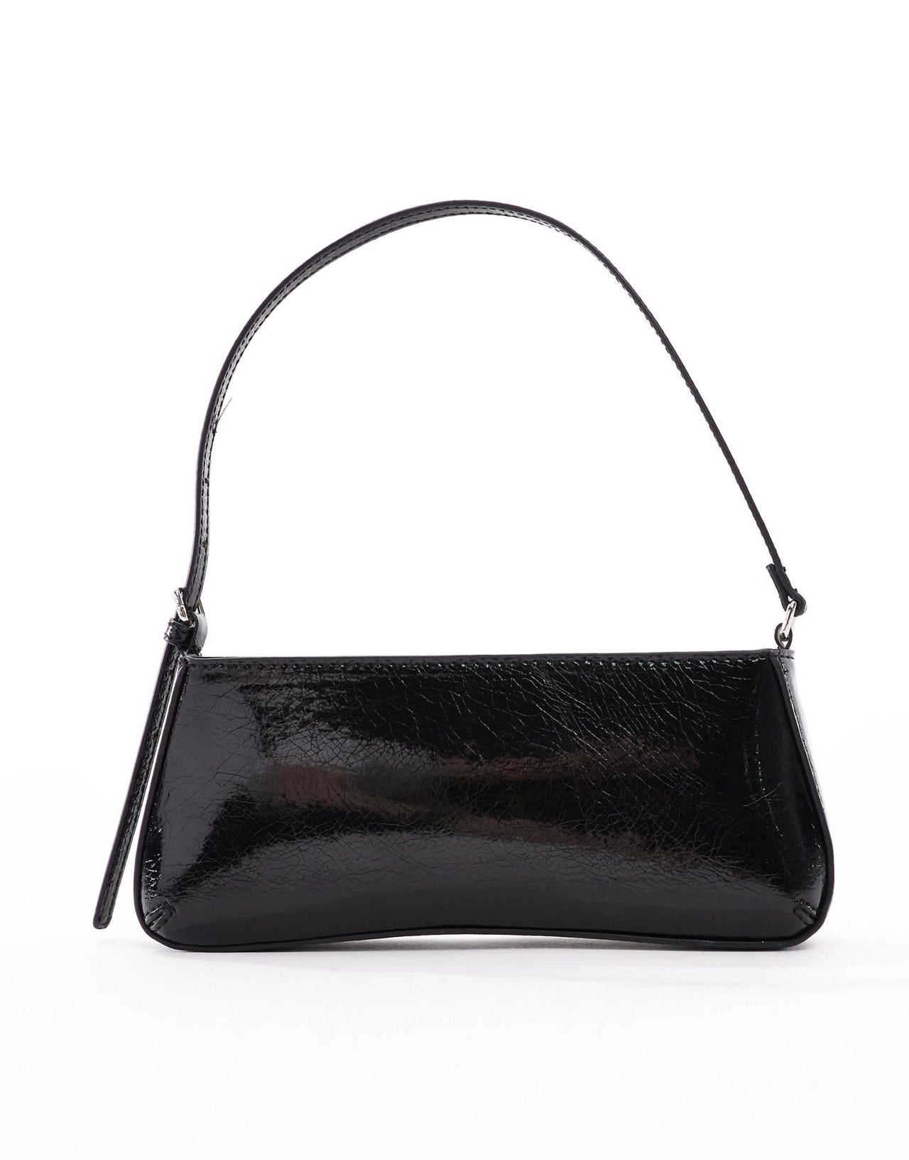 Pull&Bear 90s shoulder bag in black - ASOS Sample Sale