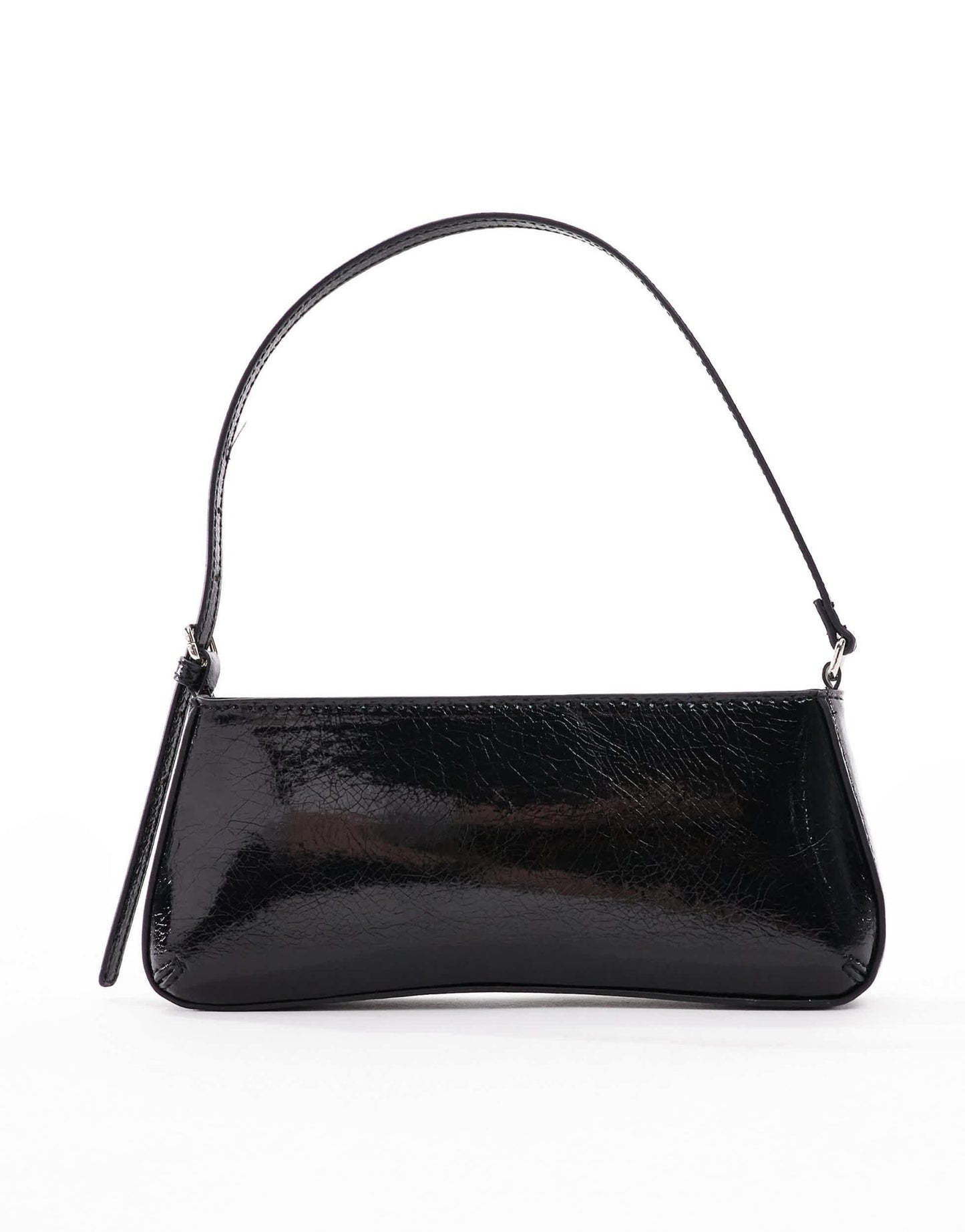 Pull&Bear 90s shoulder bag in black - ASOS Sample Sale