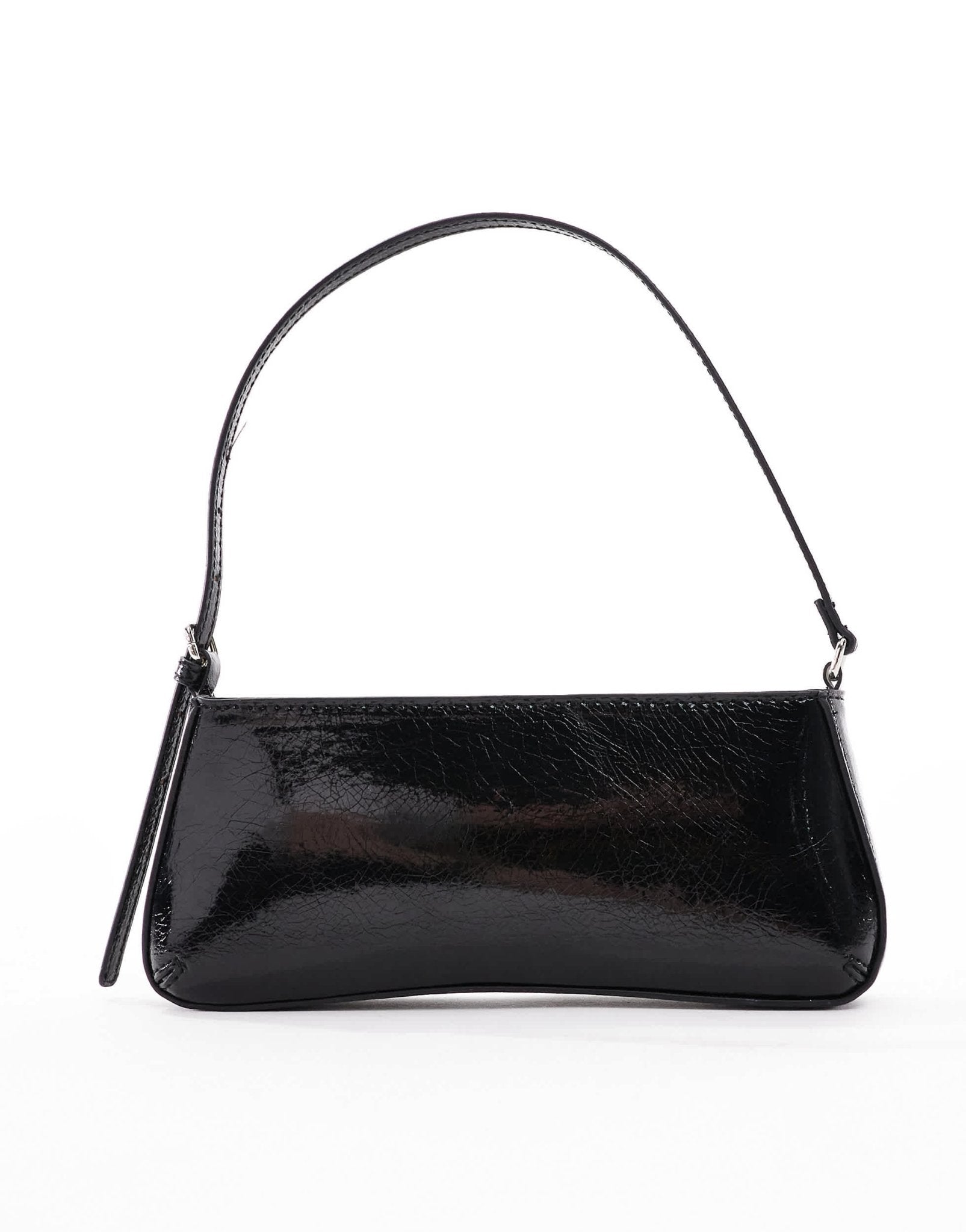 Pull&Bear 90s shoulder bag in black - ASOS Sample Sale