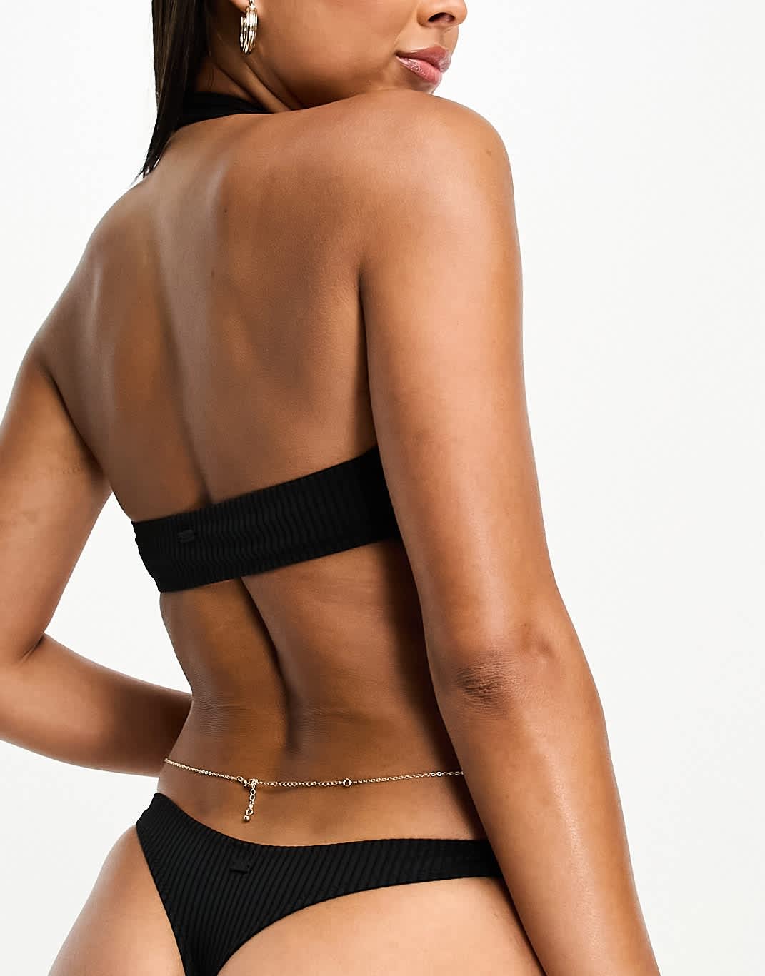 Pull&Bear bikini bottoms in black - ASOS Sample Sale