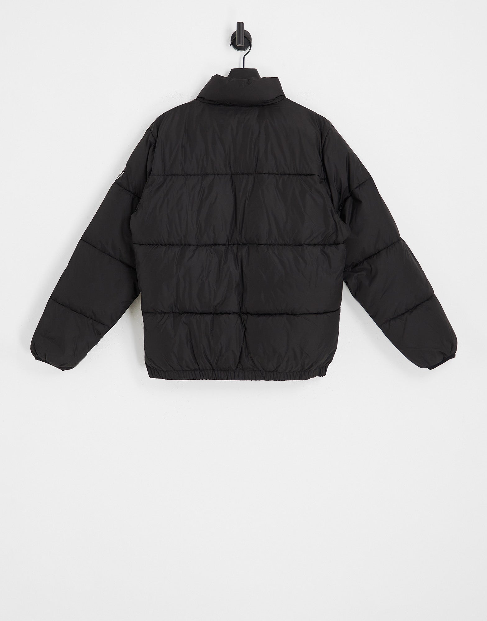 Pull&Bear puffer jacket in black - ASOS Sample Sale